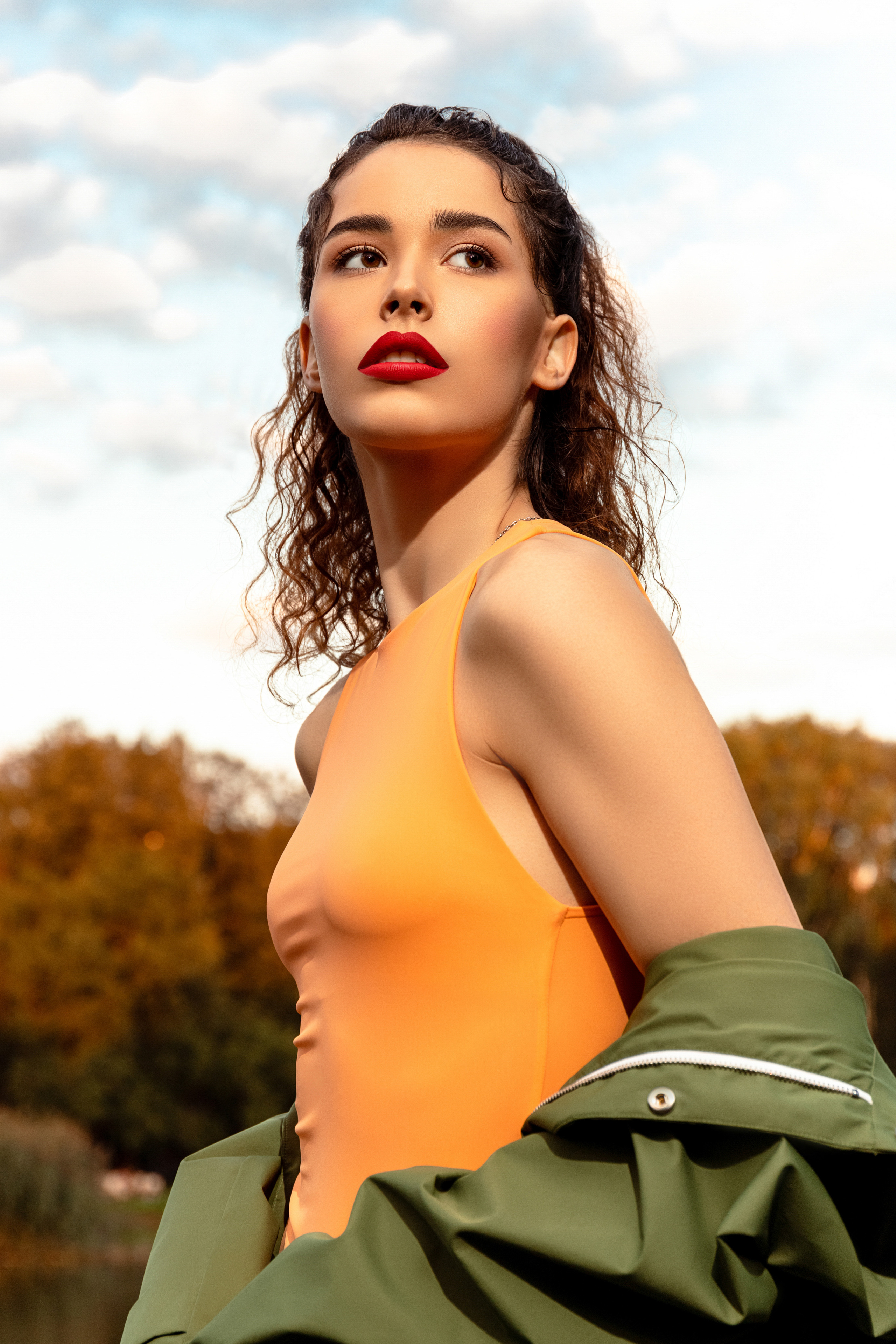 Осенняя fashion-съёмка в Таврическом парке | Фотограф Екатерина Космачева