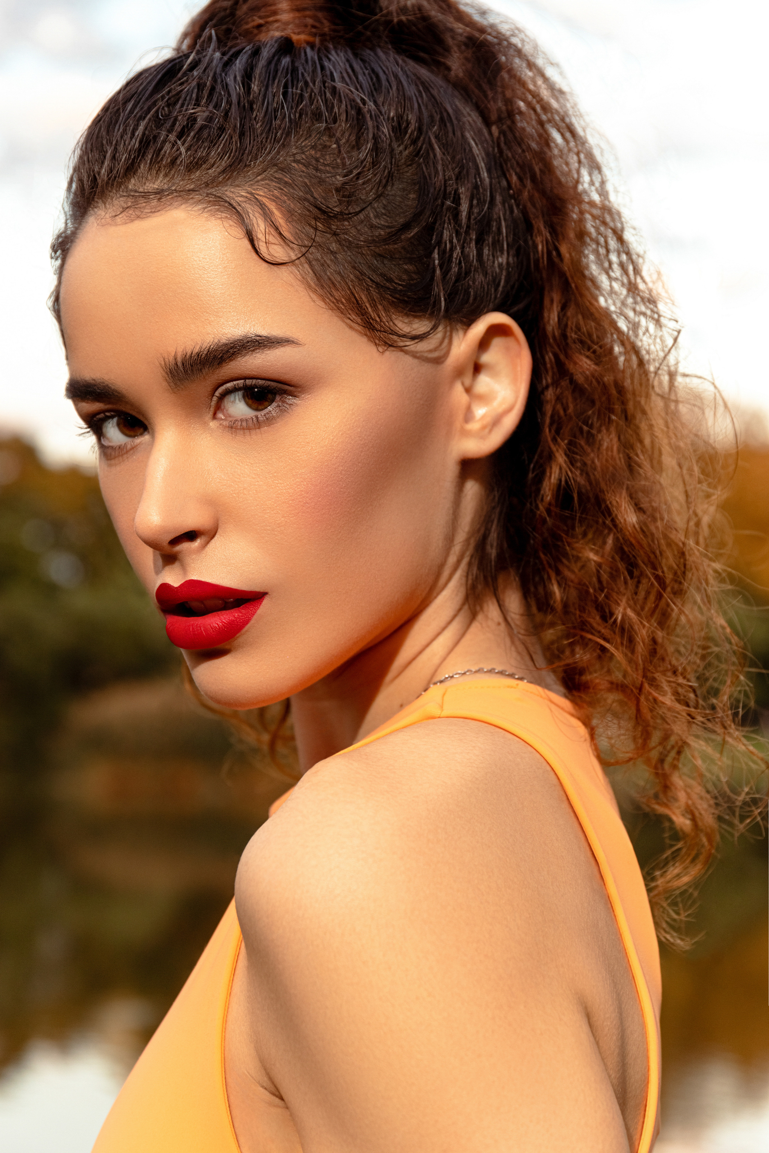 Осенняя fashion-съёмка в Таврическом парке | Фотограф Екатерина Космачева