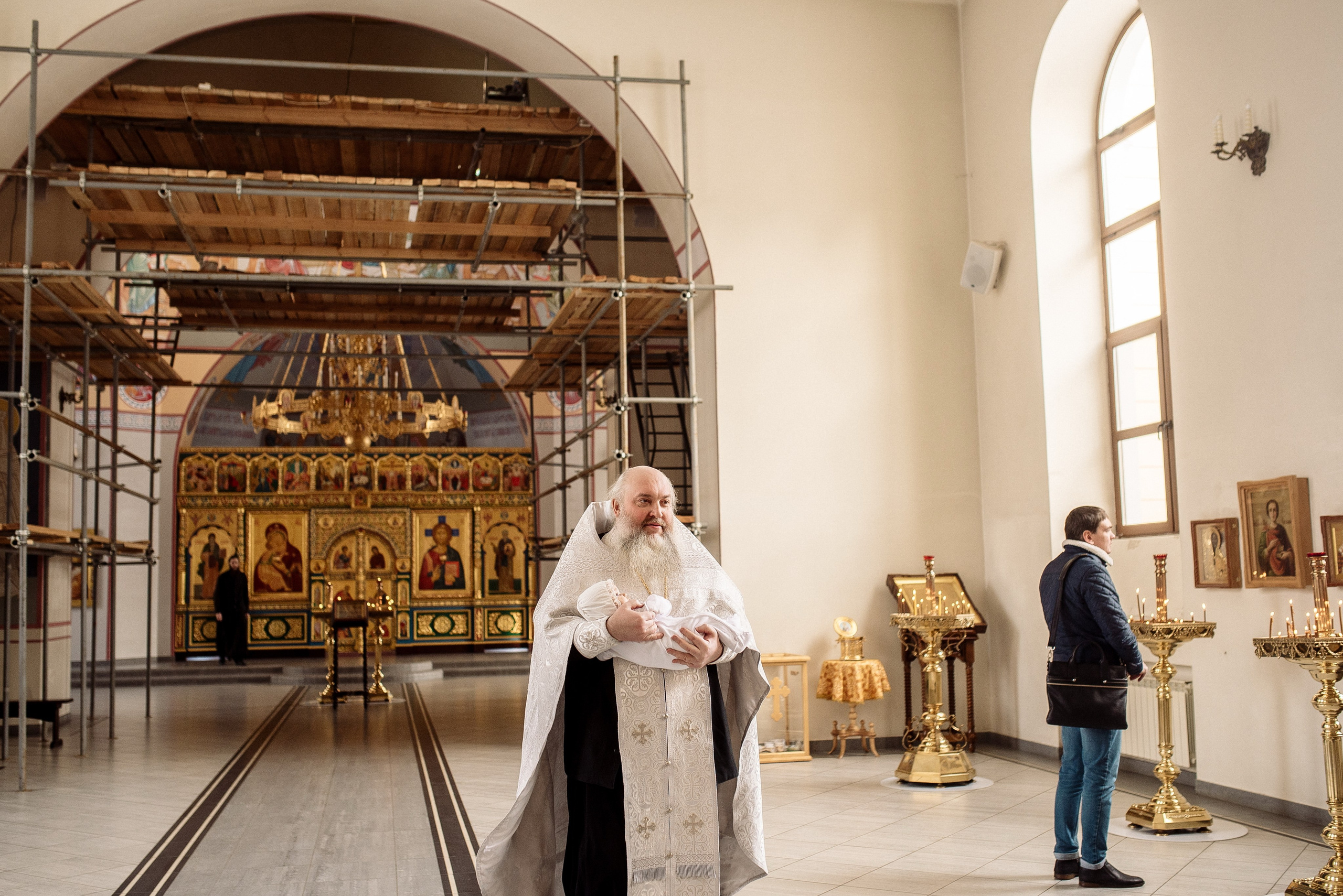 Крещение Алисы. Фотограф Мария Стрелкова