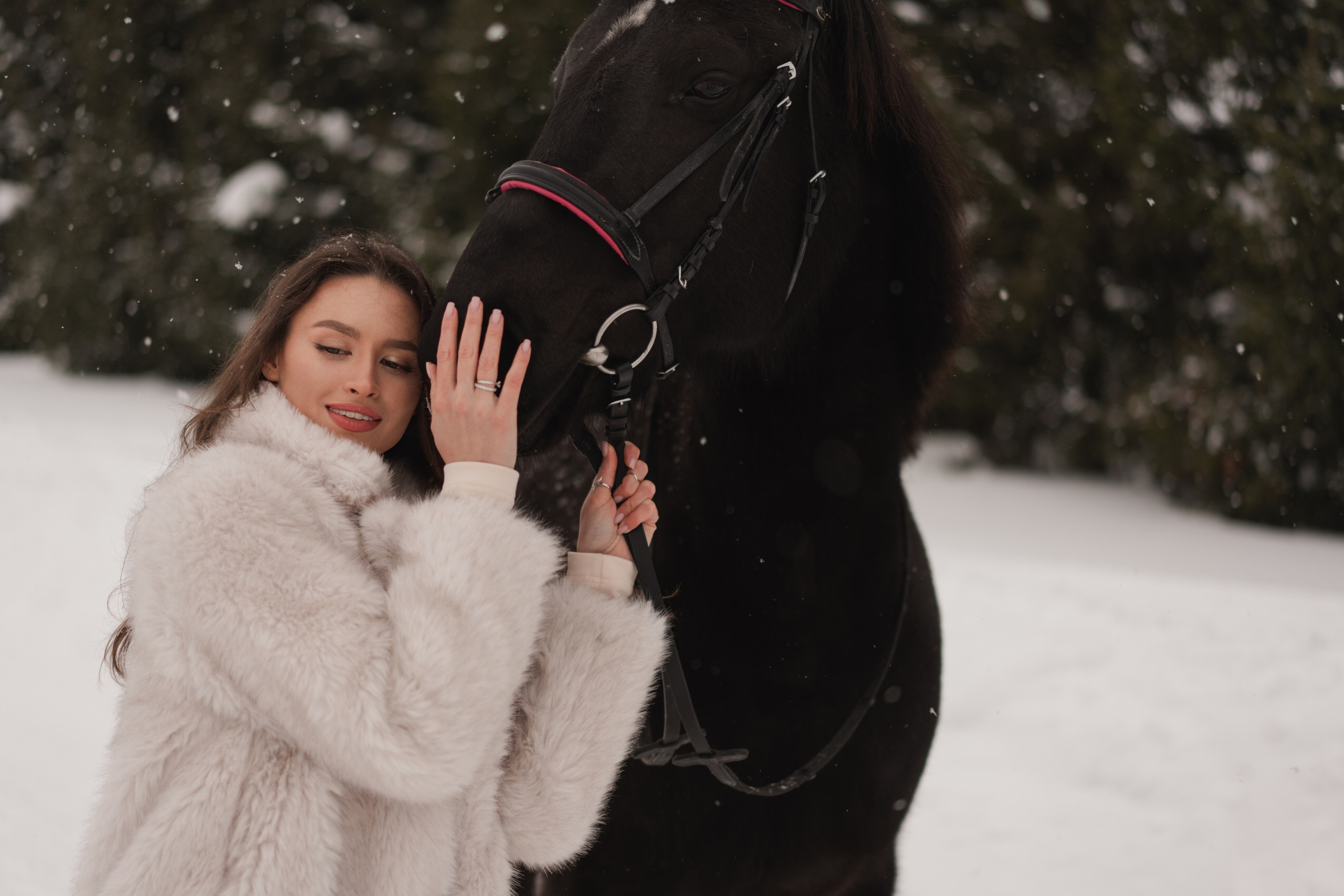 Зимнее ранчо. Свадебный фотограф видеограф в Москве и Санкт-Петербурге