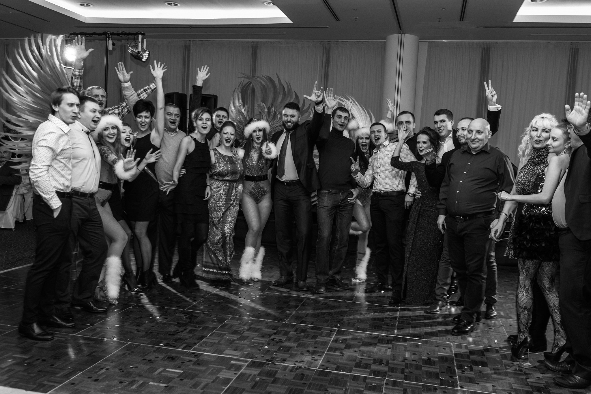 Новый Год авиадиспетчеров в Crowne Plaza. Свадебный и семейный фотограф из Санкт-Петербурга Климов Анатолий