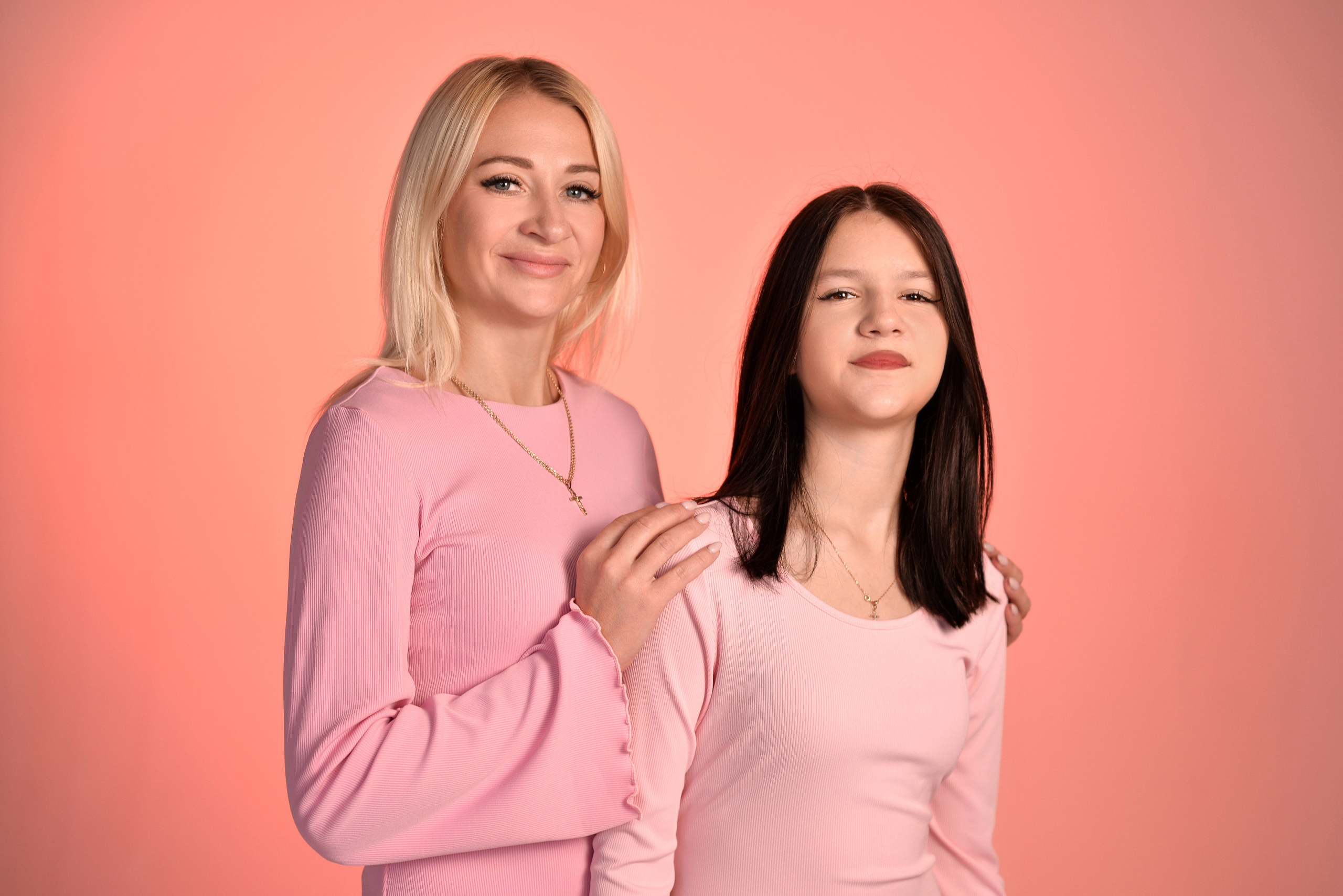 Наталья и дочь Вика (14 лет ДР). Семейный и свадебный фотограф Галина Абакумова, фотосессии в Белгороде