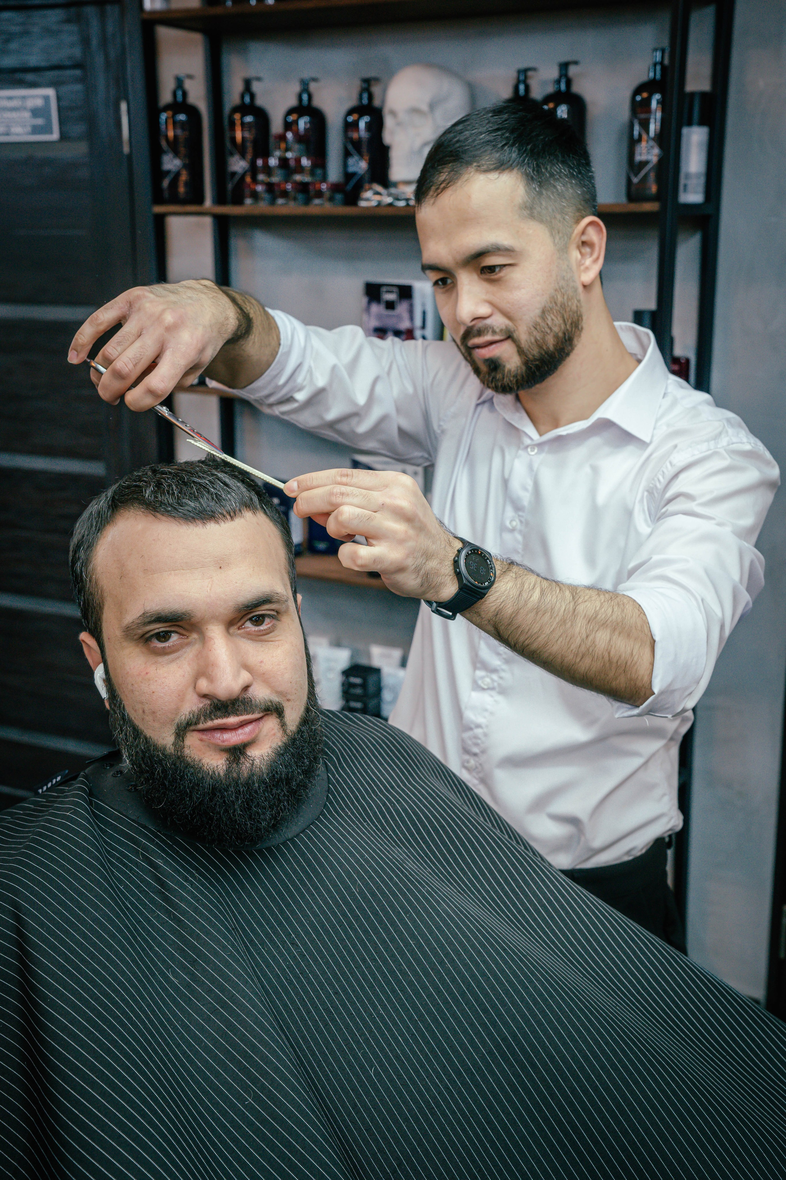 Barbershop BRITVA Лесопарковая 2024. Фото и видео съёмка на заказ. VAU Studia. Москва