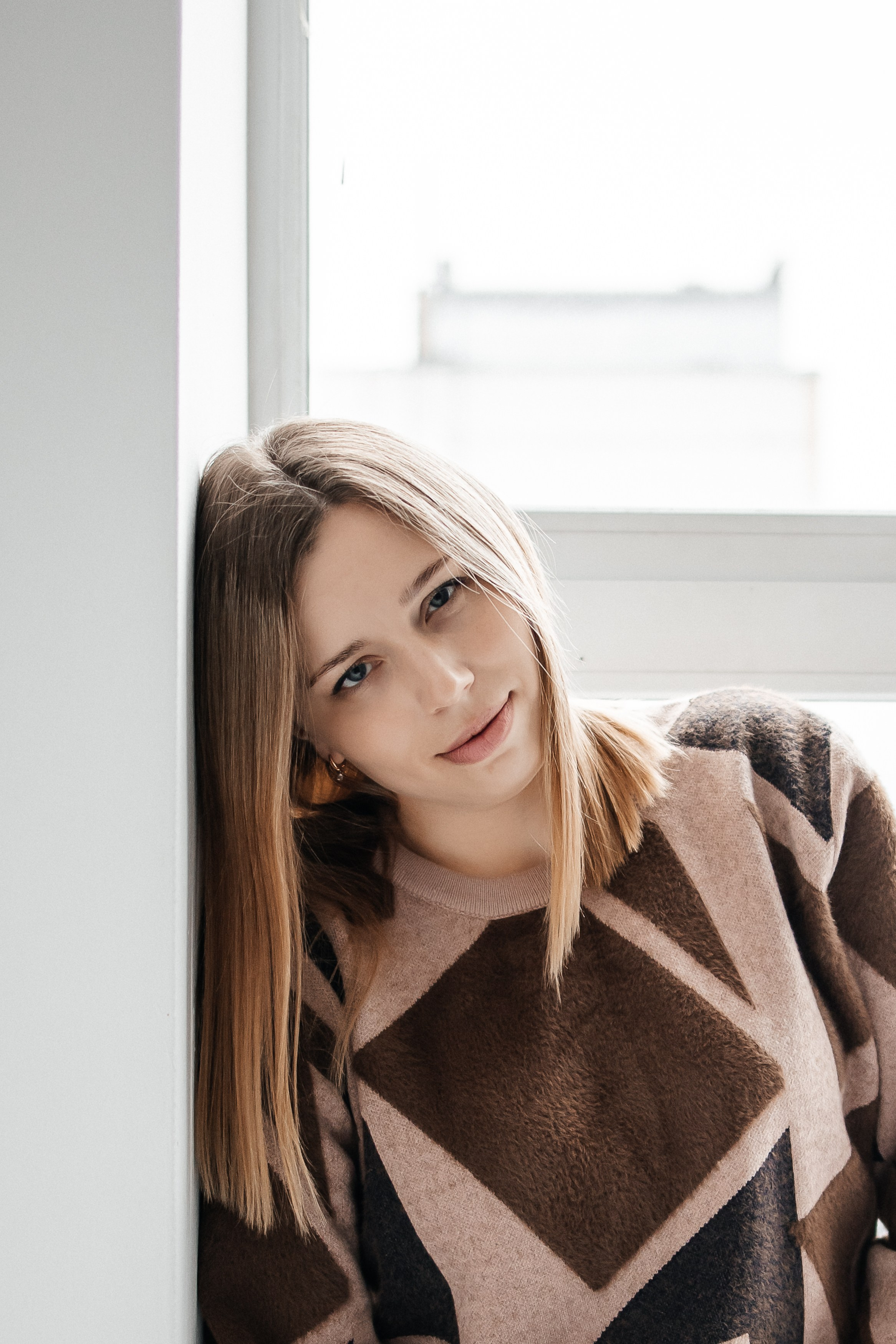 Первая портретная фотосессия Юлии. Семейный и детский фотограф, женский портрет Москва Светлана Мертикова