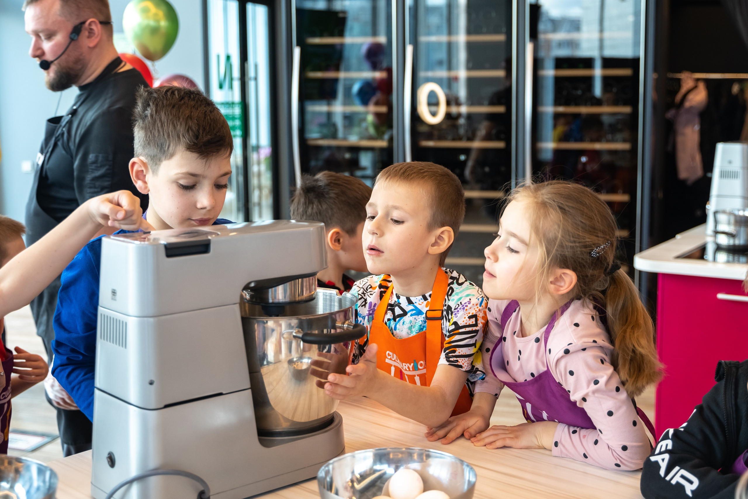 День Рождения в кулинарной студии. Фотограф в Одинцово, Москве