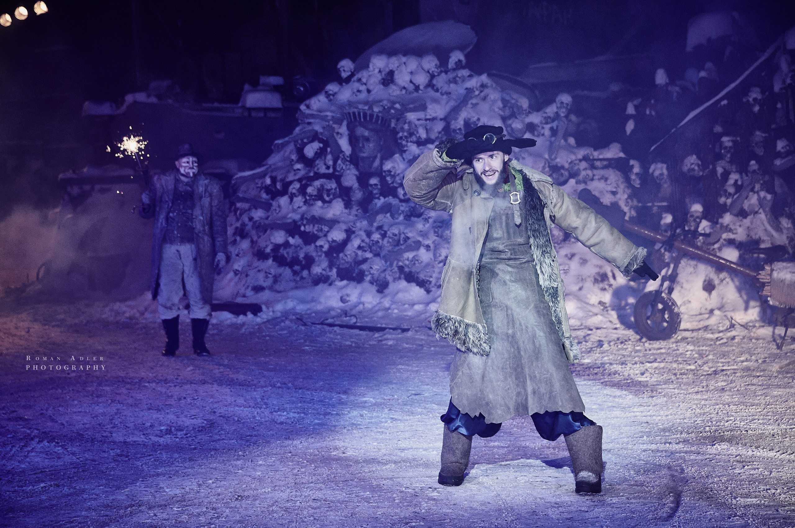 Новогодняя сказка от Ночных волков. Фотограф Роман Адлер