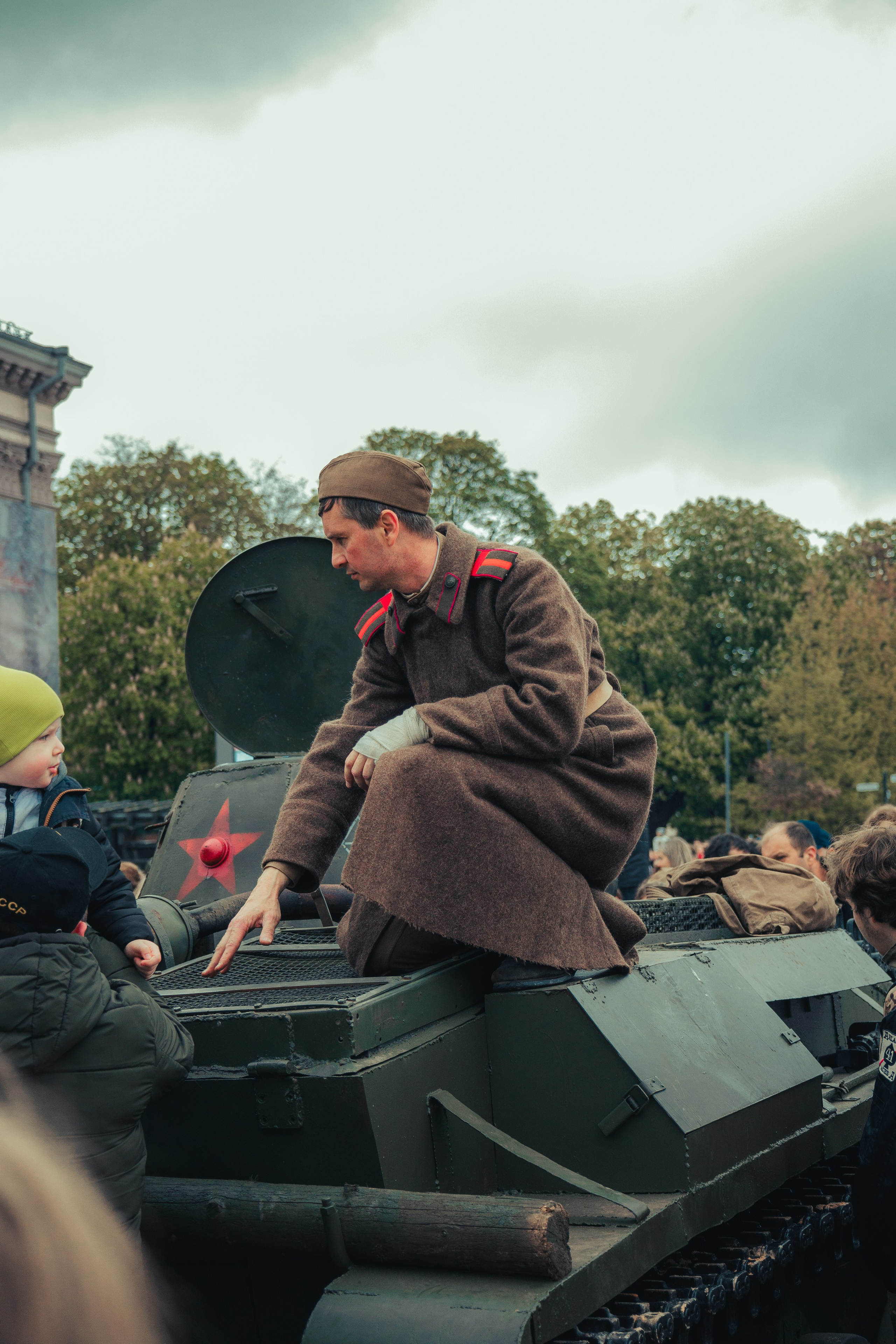 Реконструкция взятия рейхстага. Photographer Vladislav Voronovich