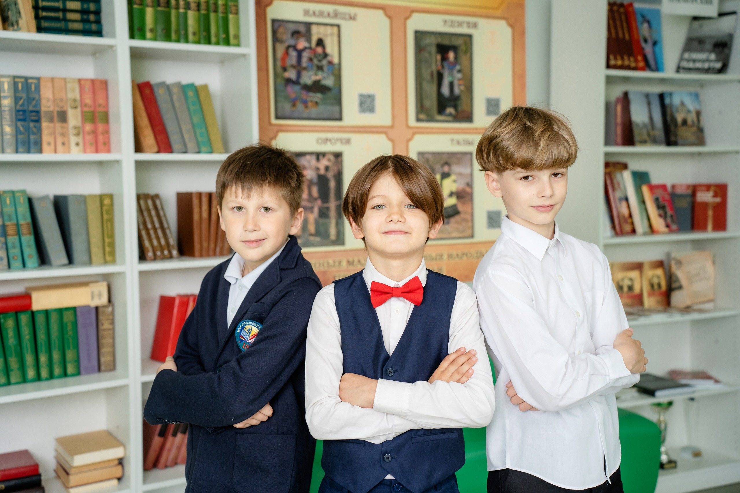 Общее фото / Виньетка Школа. Детский и Школьный фотограф во Владивостоке. Выпускные альбомы