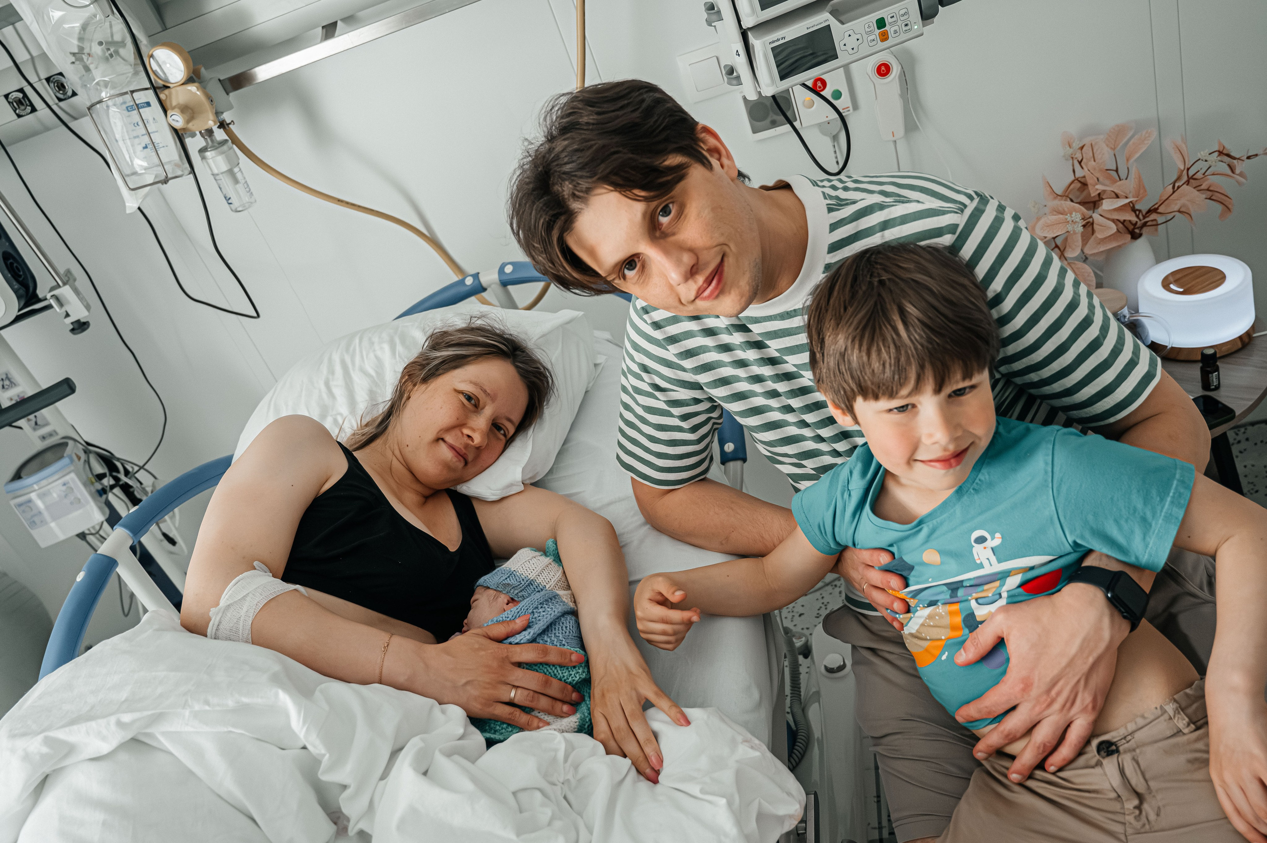 Нил родился. Фотограф на роды СПБ Юлия Герасимова