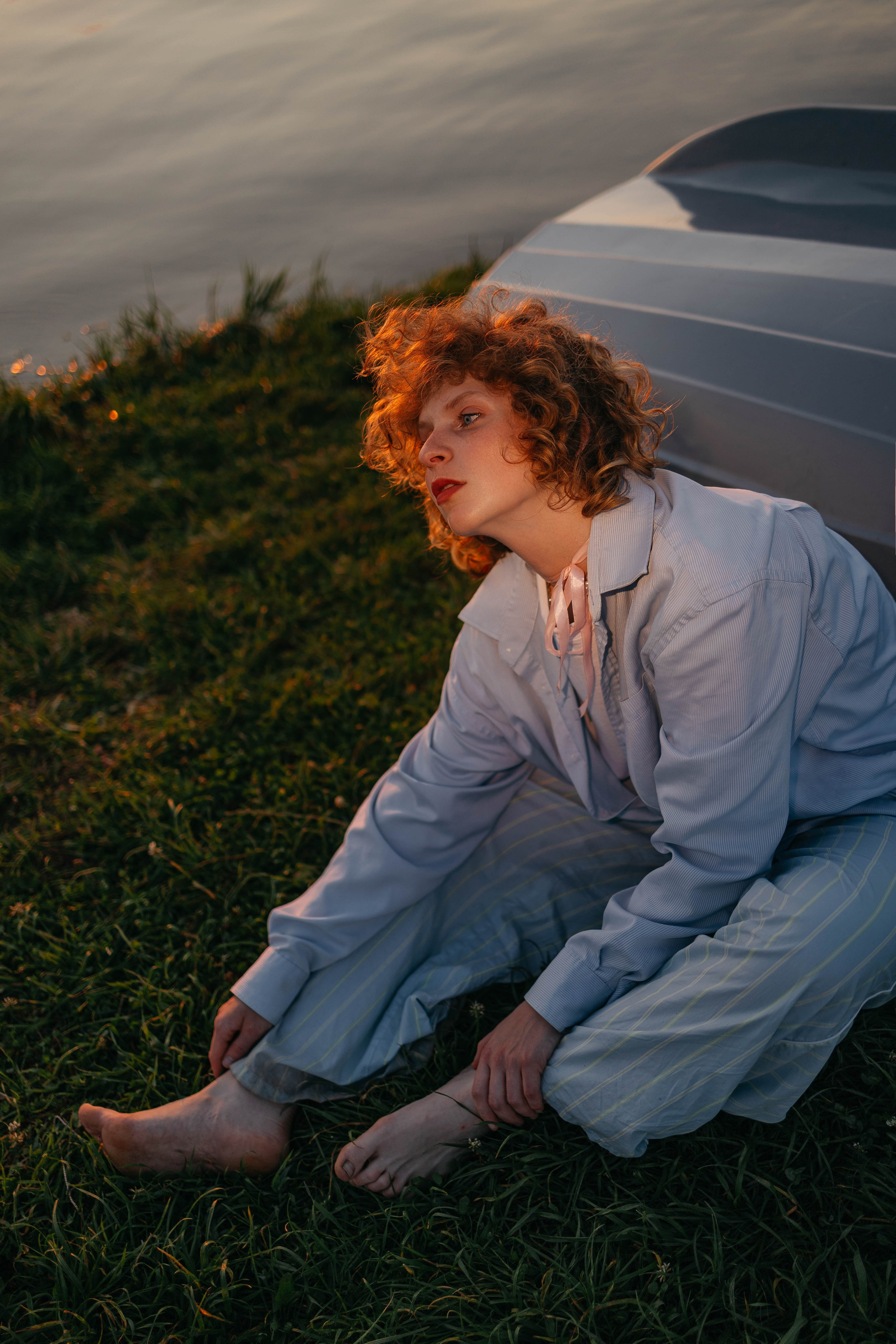 Лиза в Завидово. Закат. Фотограф в Твери Лагодная Яна