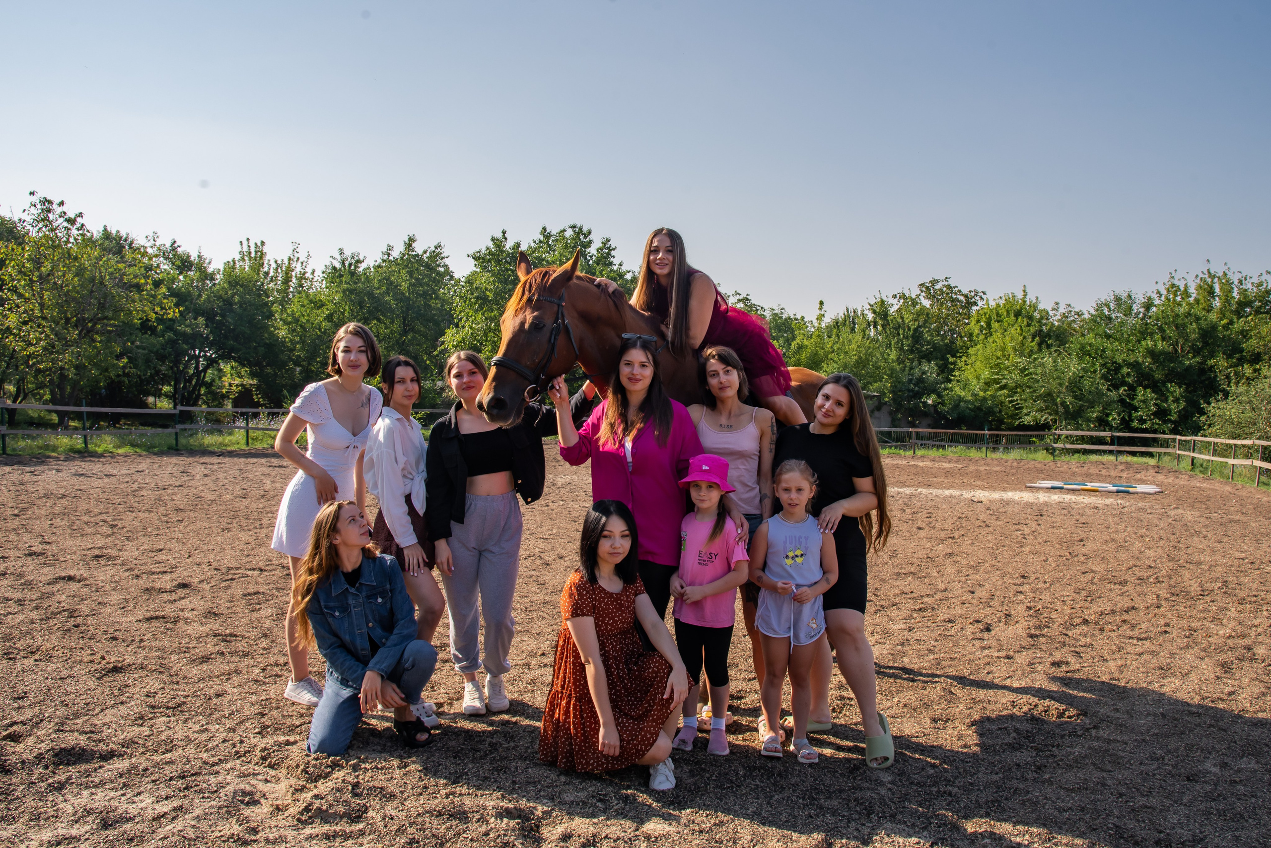 Конная прогулка. Фотограф Галина Нестерова