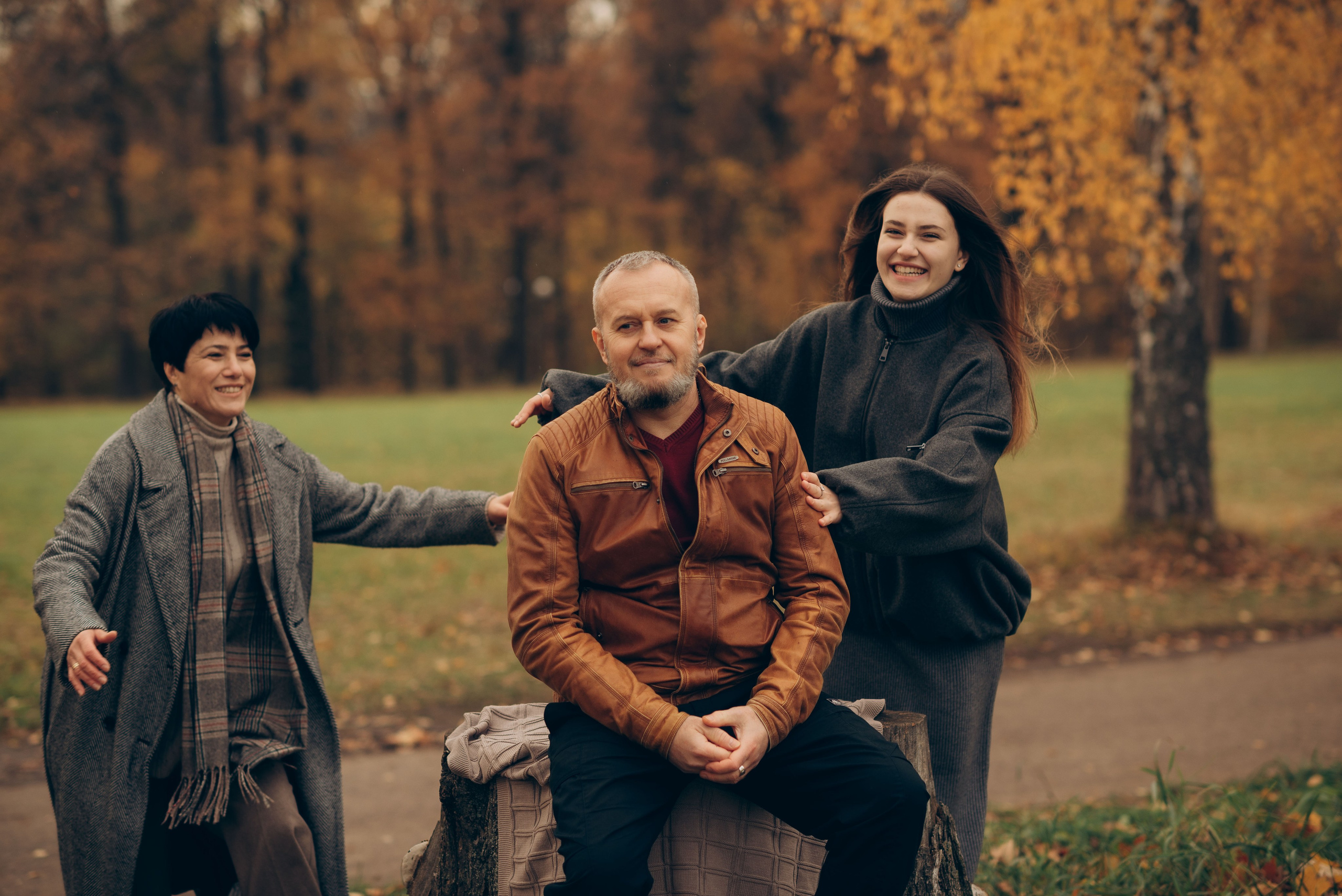 Осенняя прогулка. Семейный фотограф в Домодедово и Москве Елена Пичугина
