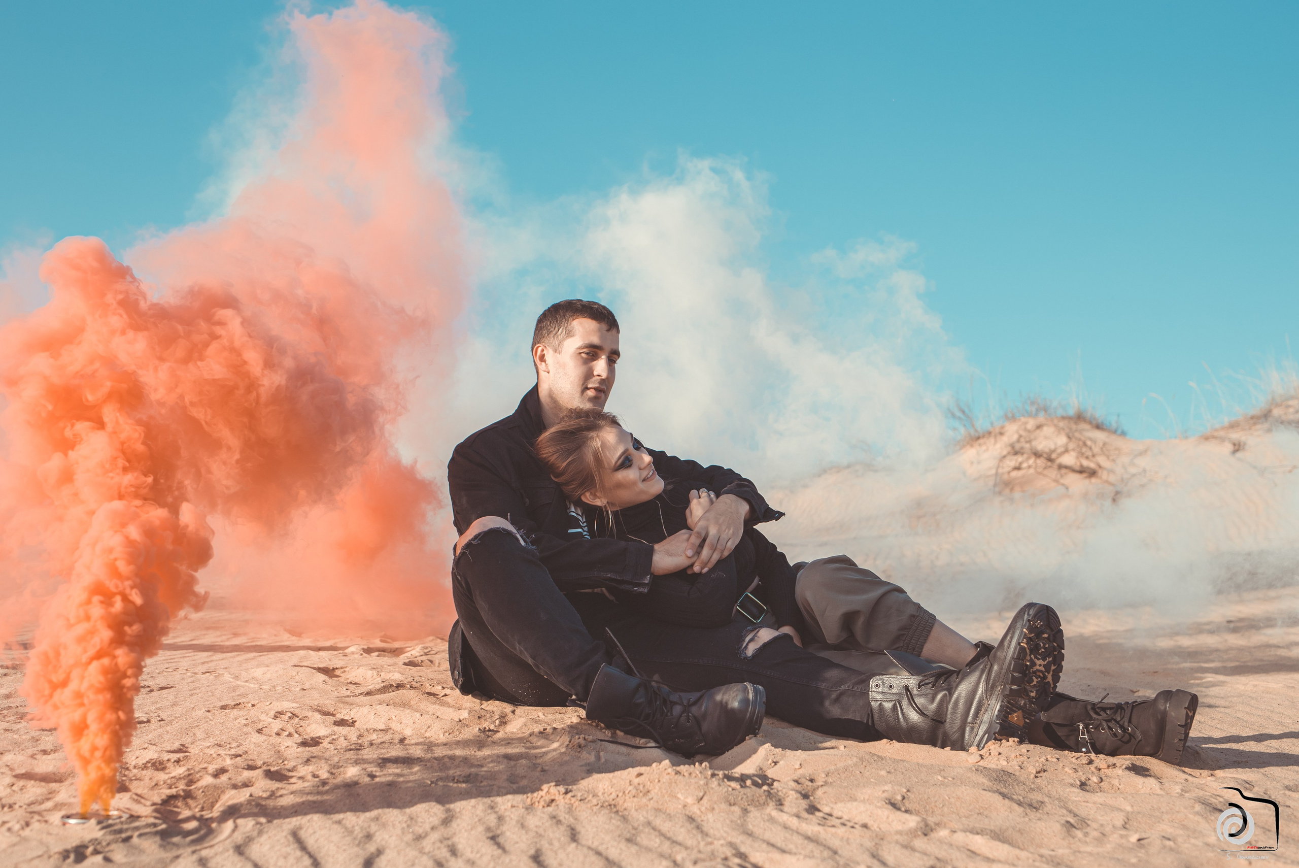Песок.Дым. Фотограф Сергей Горбачёв