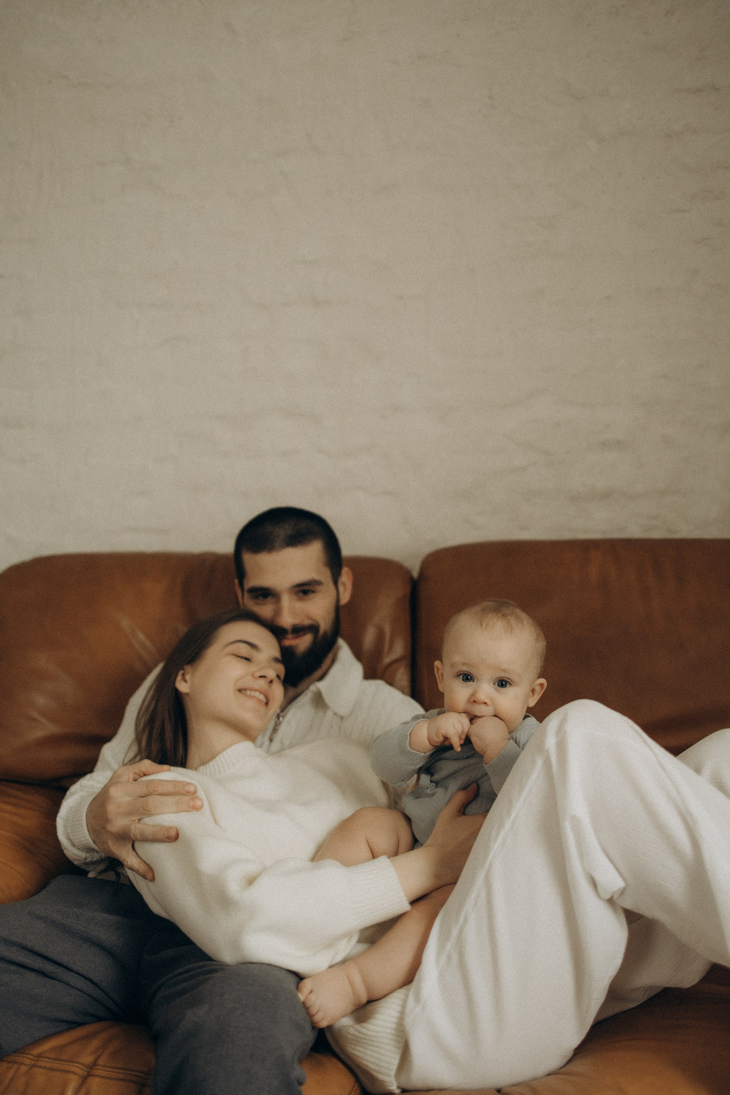 Семейная фотосессия в студии. Семейный фотограф Москва Юлиана Фетисова