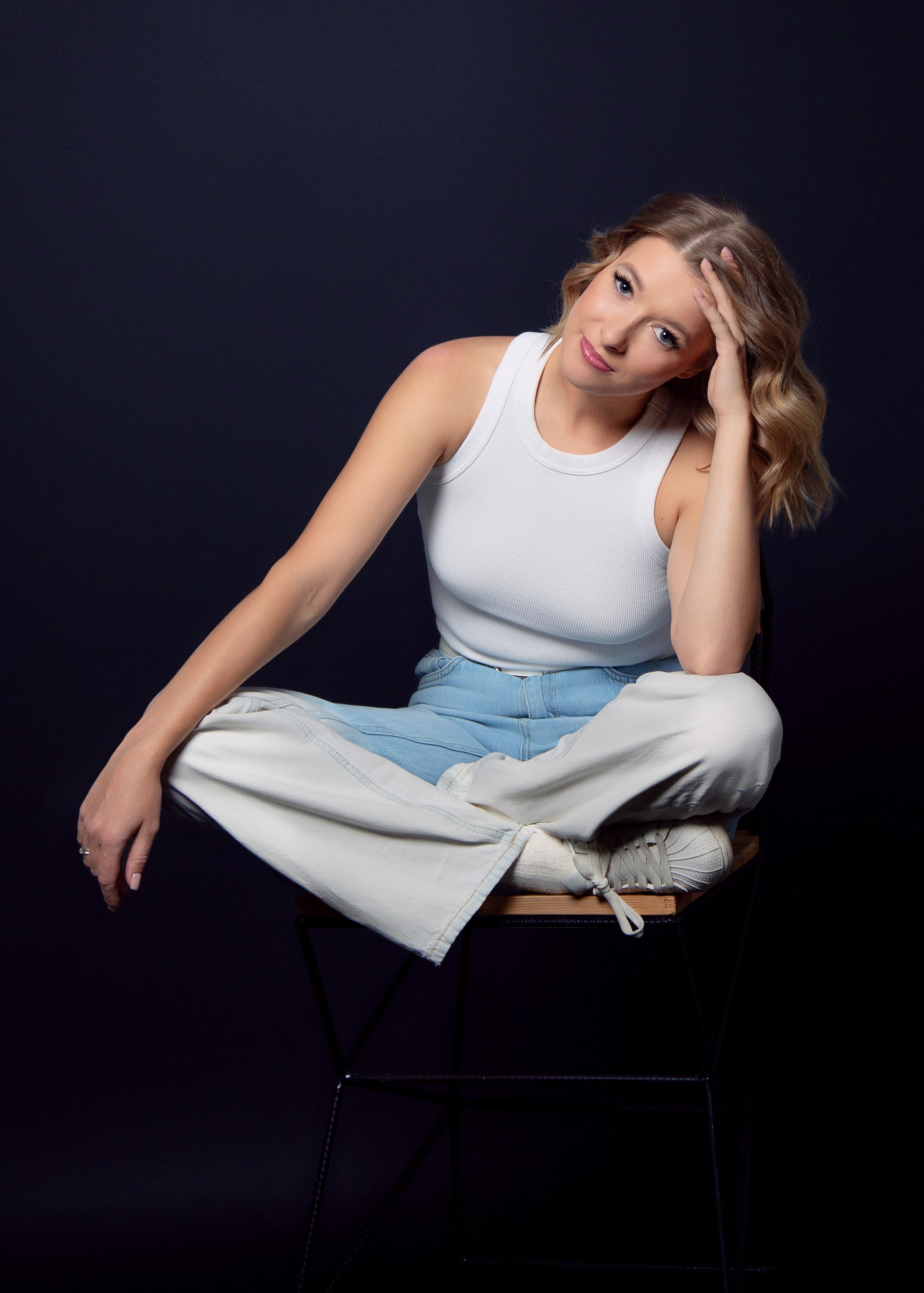 Женский портрет. Портфолио для тестов. Позирование. Фотограф Полозов