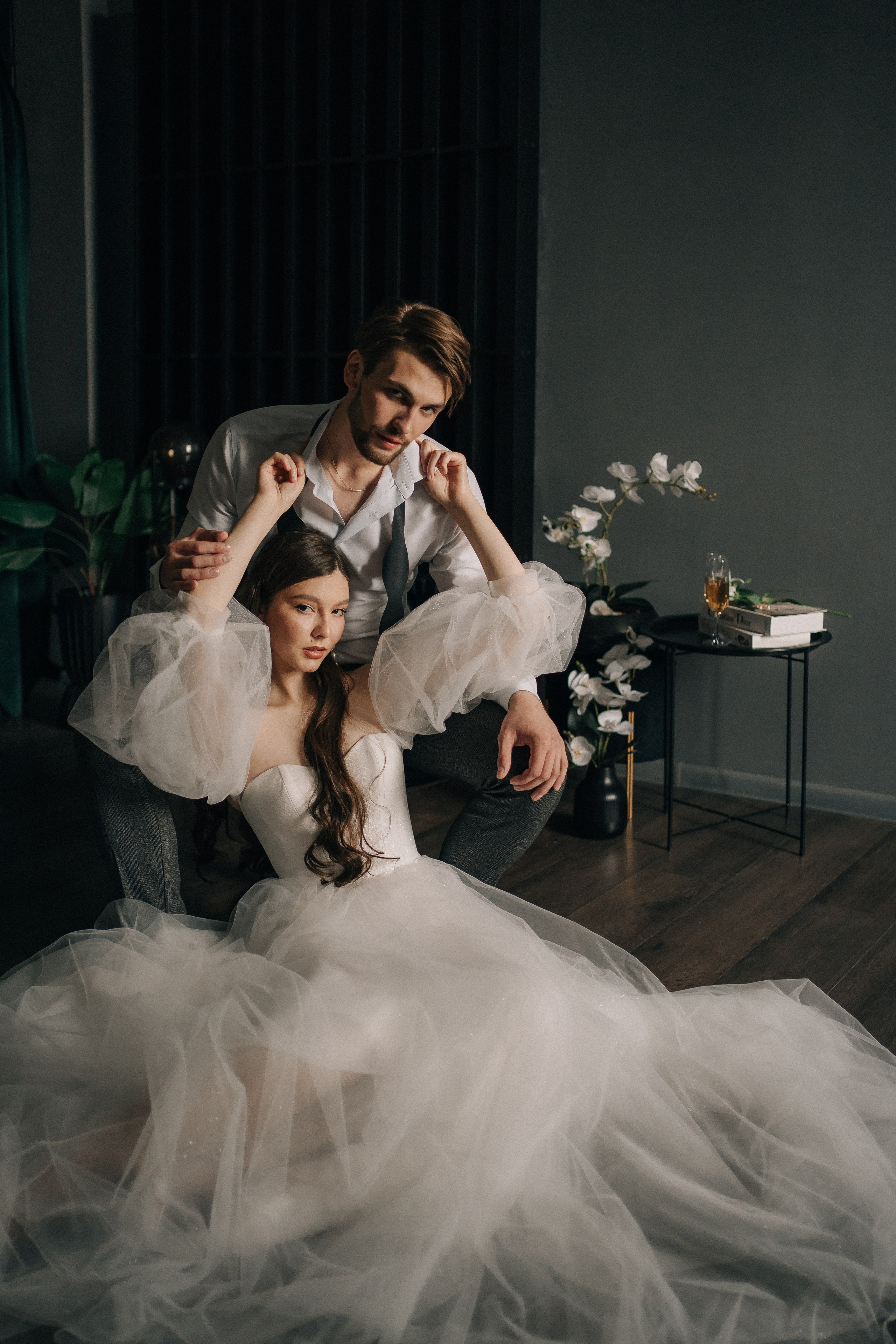 Максим, София в фотостудии. Свадебный фотограф Юлия Сарапульцева, Ижевск