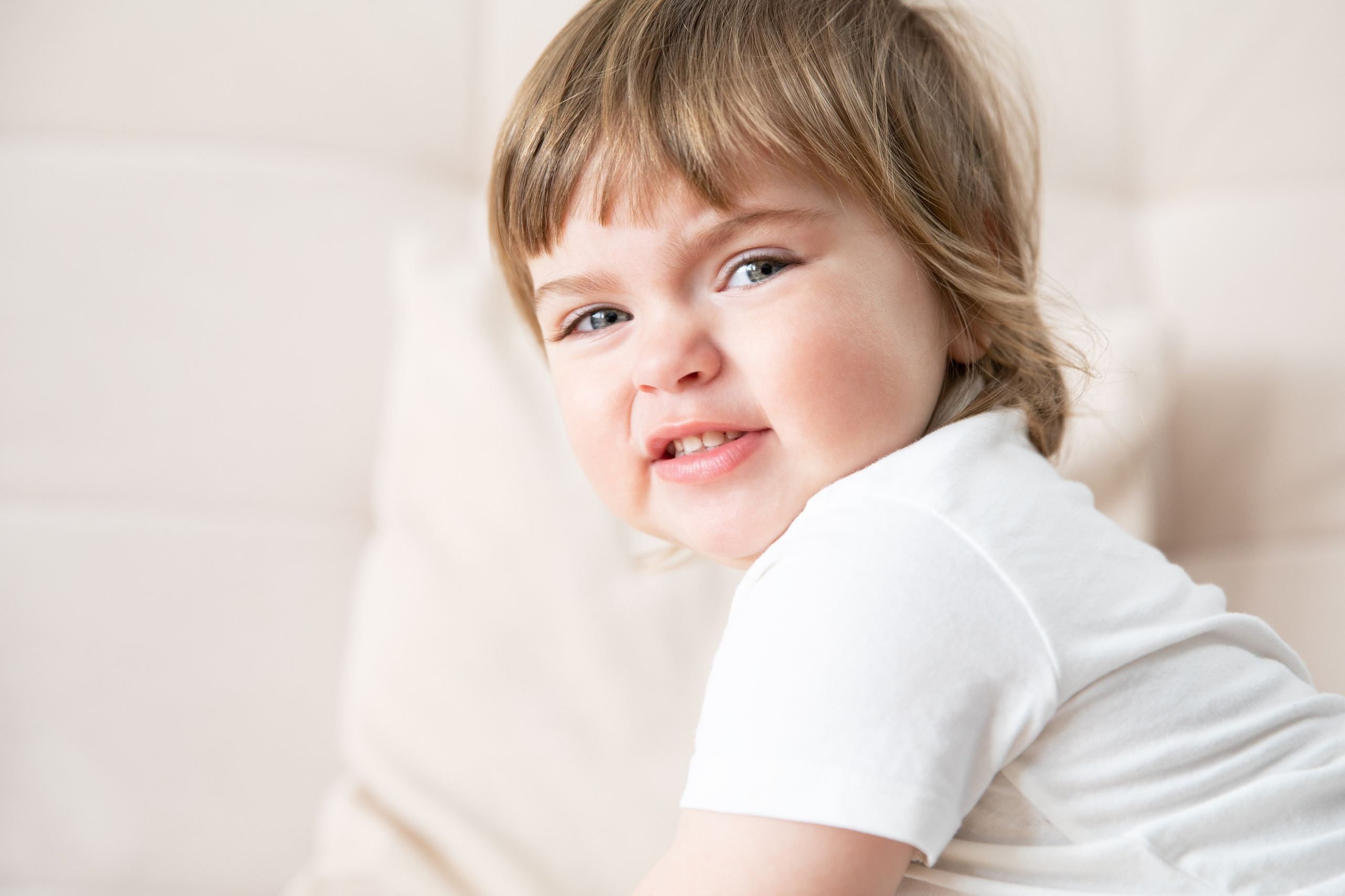 Little Children at a Photo Shoot. Photographer: Oksana Lomnova