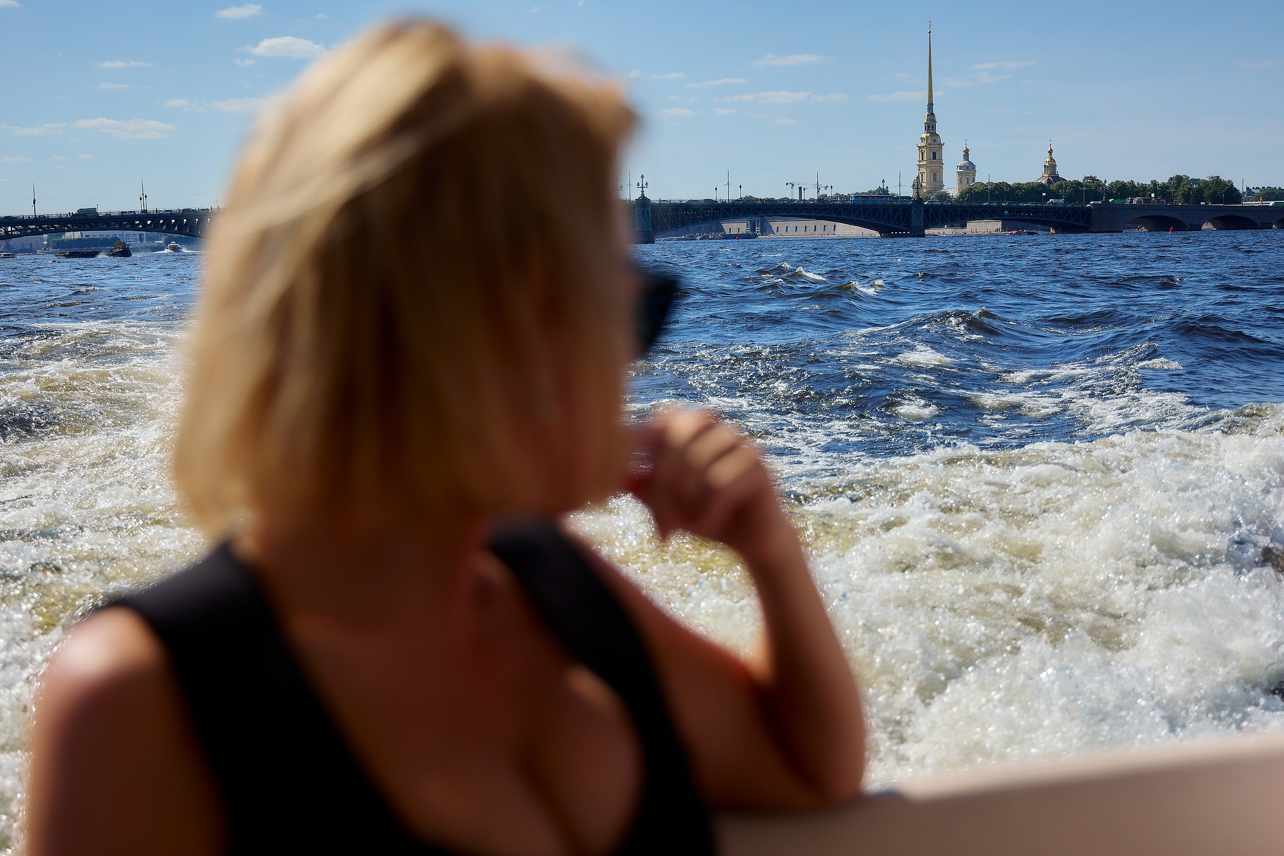 Прогулка на катере. Алексей Соколов. Фотограф. Санкт-Петербург