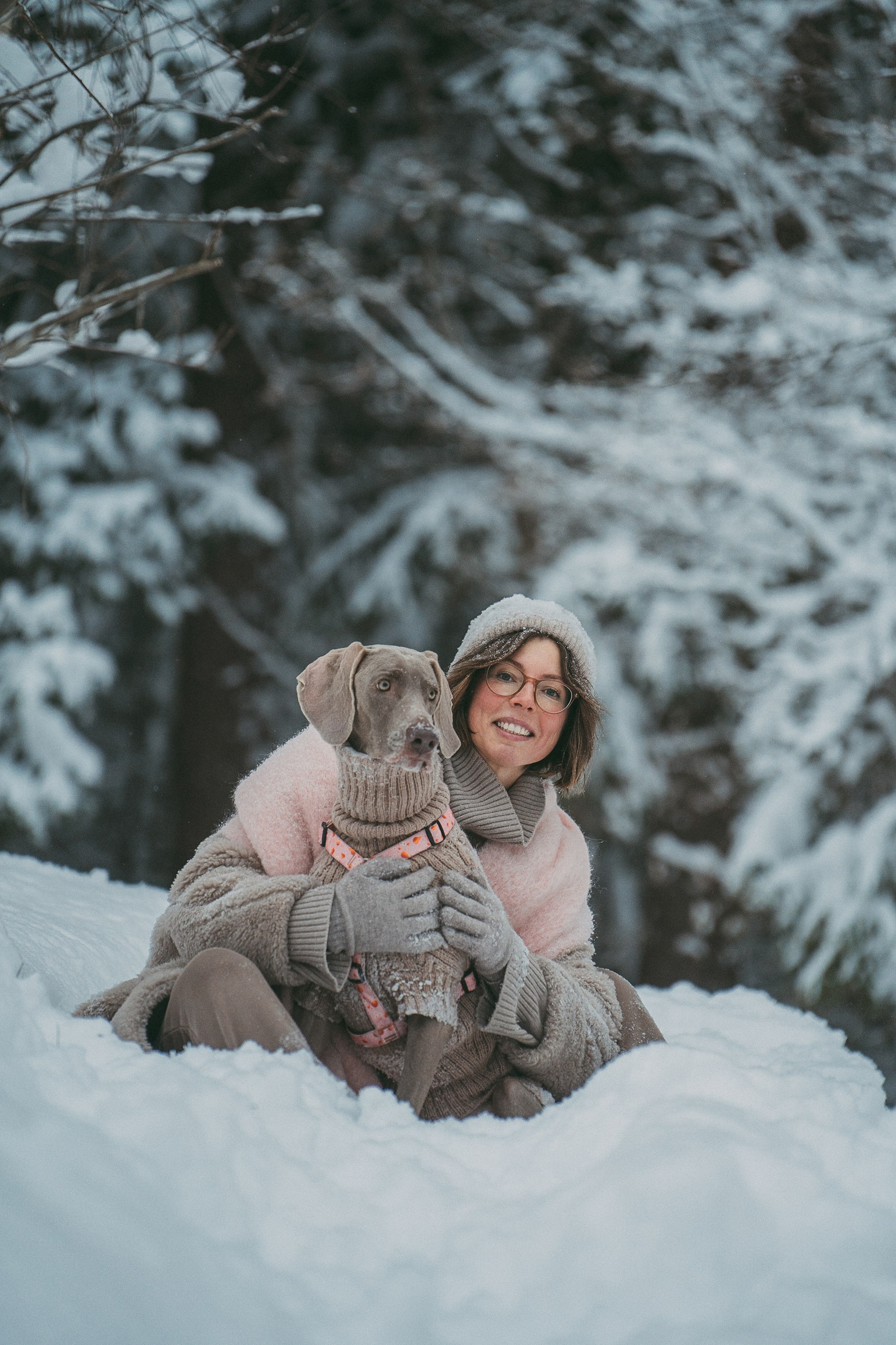 Лена и Фанни. Фотограф анималист в Москве и Санкт-Петербурге Свиридова Анна