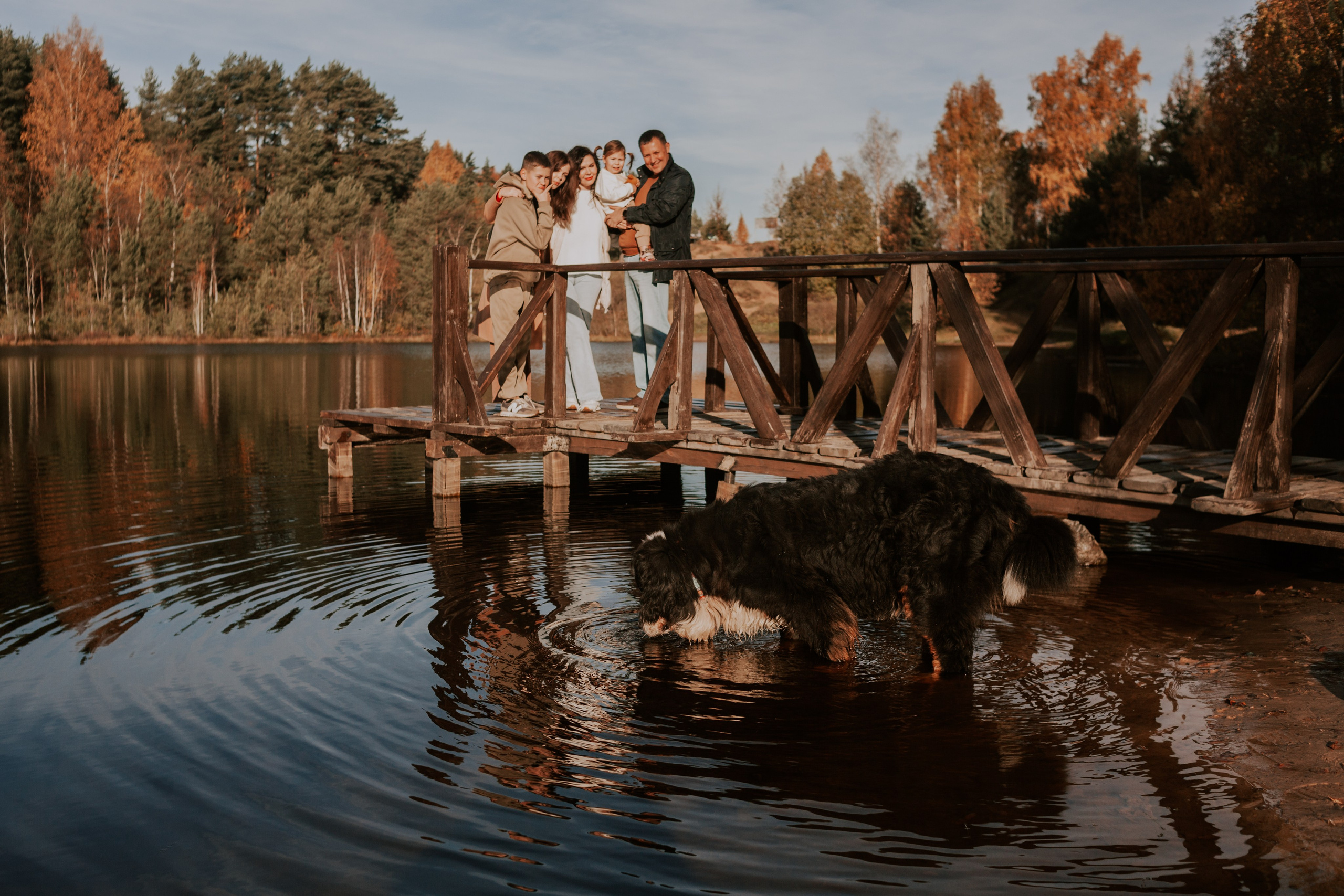 Осенняя прогулка — Фотосессия в осенних красках. Семейный фотограф во Всеволожске и Санкт-Петербурге Юлия Капустина