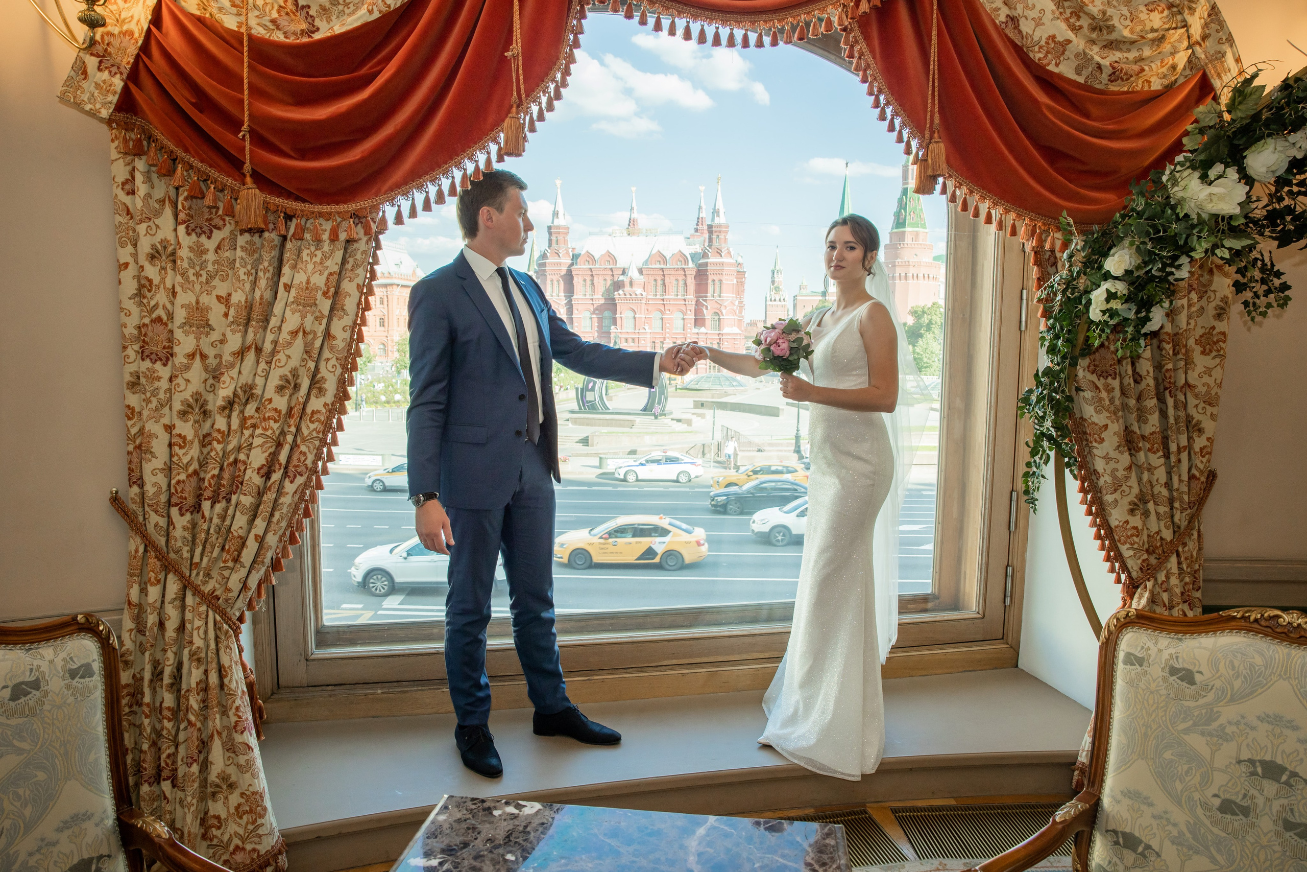 Татьяна и Антон, отель «Националь». Свадебный и репортажный фотограф (Москва, Королев и другие)