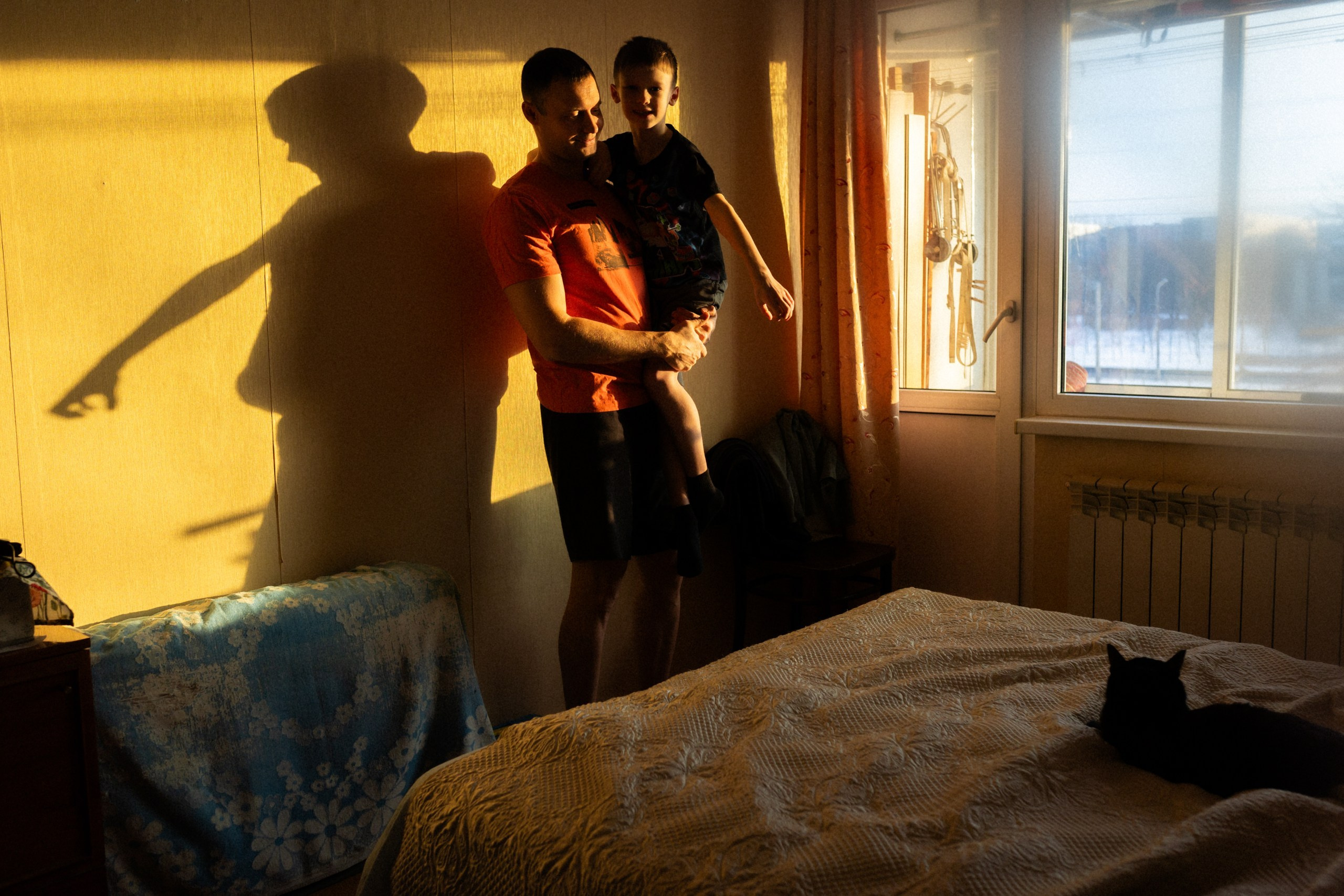 Мальчик, кот и Человек-паук. Семейный фотограф в Москве Марина Аргунова