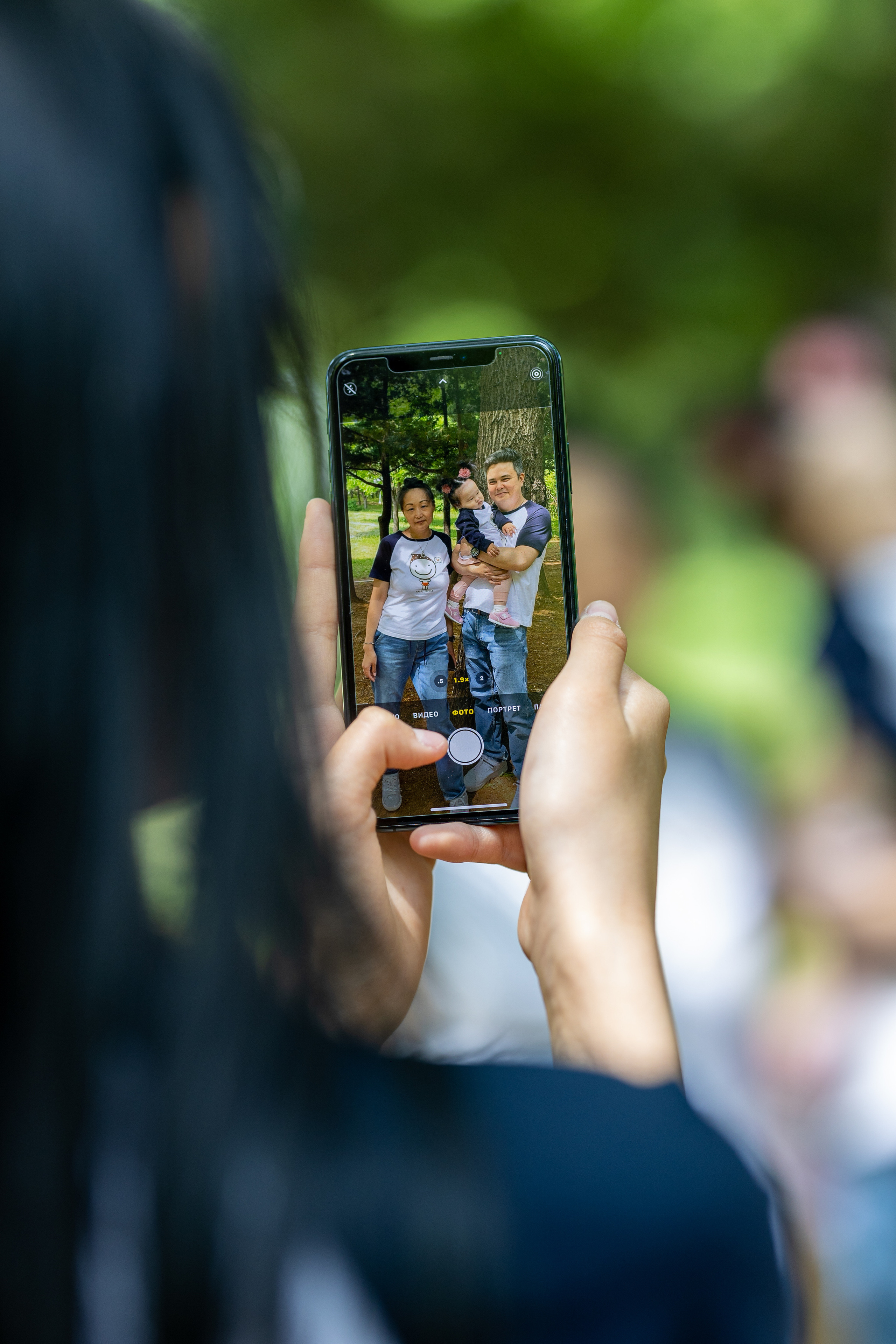 Семейные фотосессии. Фотограф в Корее Фотограф новорождённых Семейный фотограф