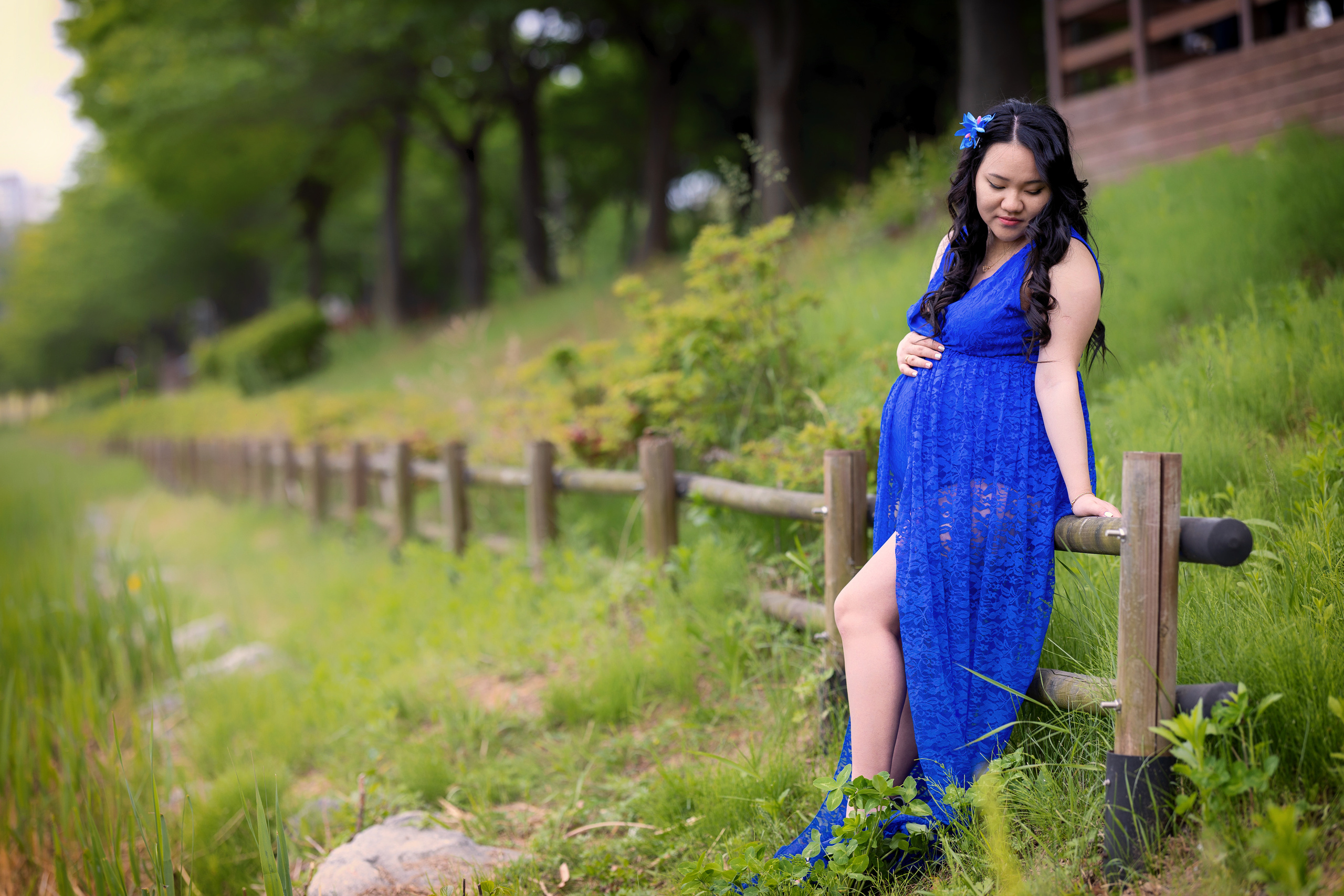 Беременность. Фотограф в Корее Фотограф новорождённых Семейный фотограф