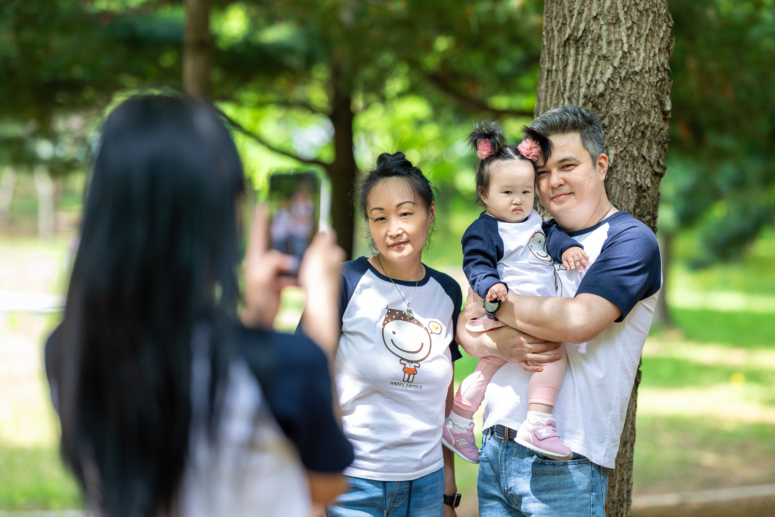 Семейные фотосессии. Фотограф в Корее Фотограф новорождённых Семейный фотограф