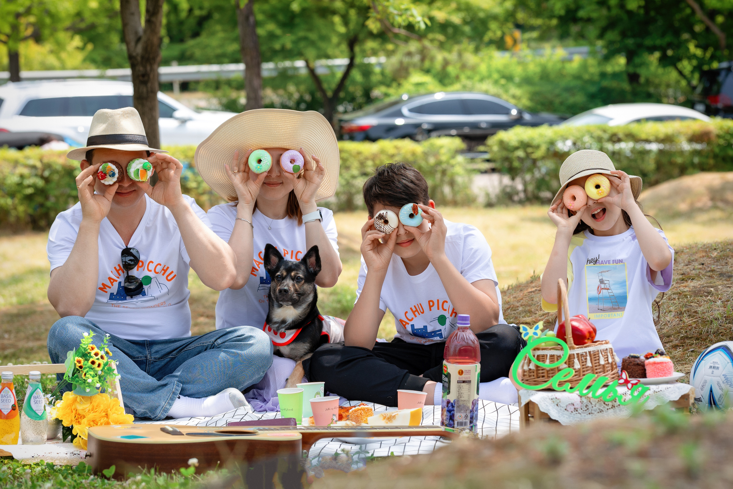 Семейные фотосессии. Фотограф в Корее Фотограф новорождённых Семейный фотограф