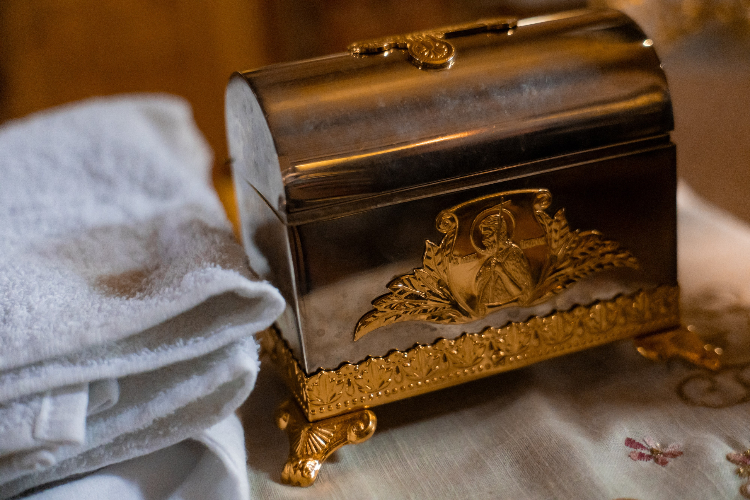 Крещение в храме возле Рио. Фотограф Белгород