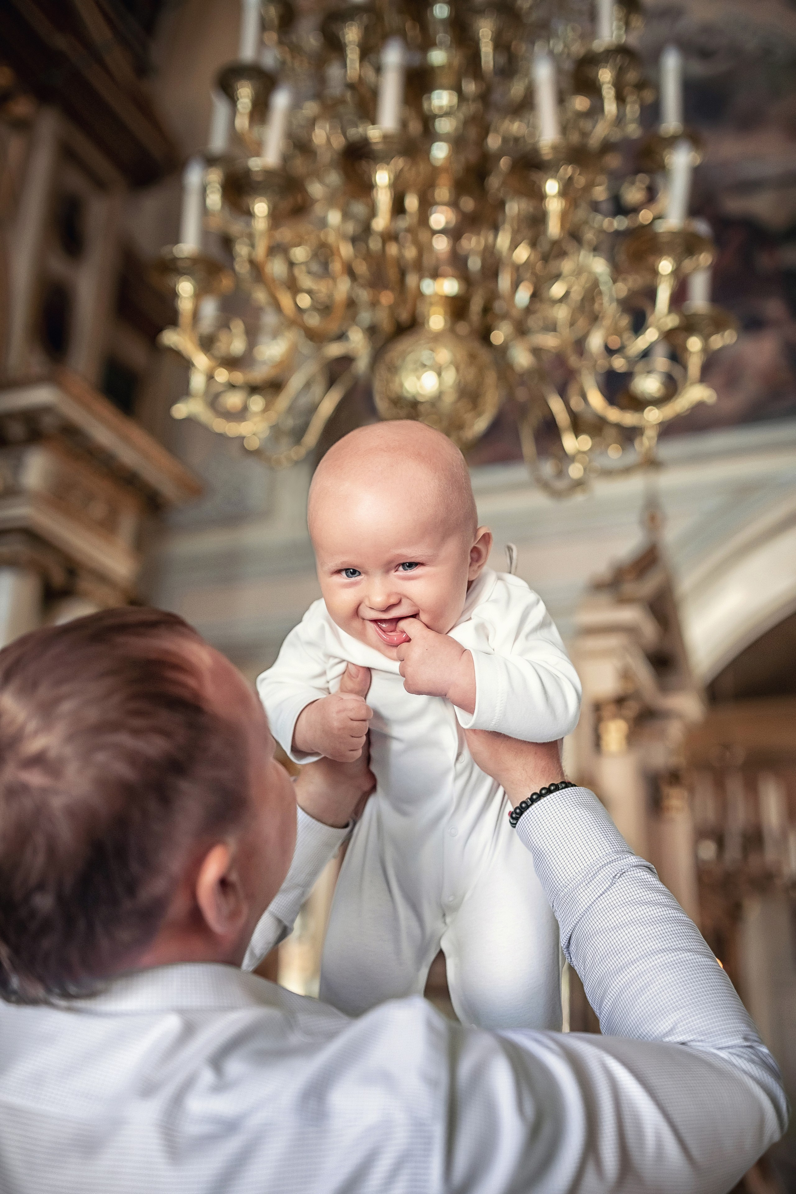 Крещение в храме Косьмы и Дамиана в Болшево 28.08.2021. Фотограф крещения и венчания Антонова Надежда г. Москва