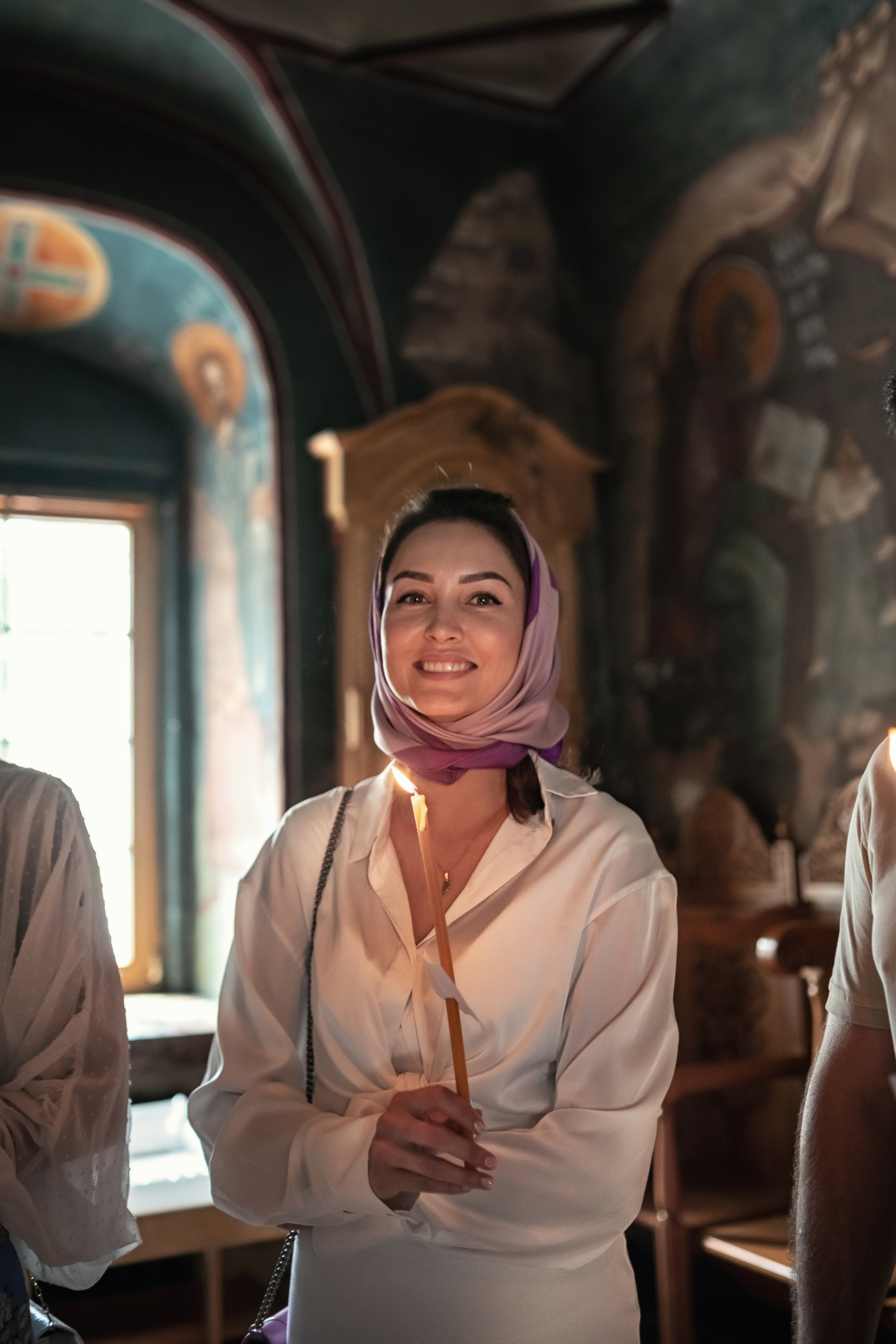 Крещение в храме Успения Пресвятой Богородицы в селе Успенское 08.08.2021. Фотограф крещения и венчания Антонова Надежда г. Москва