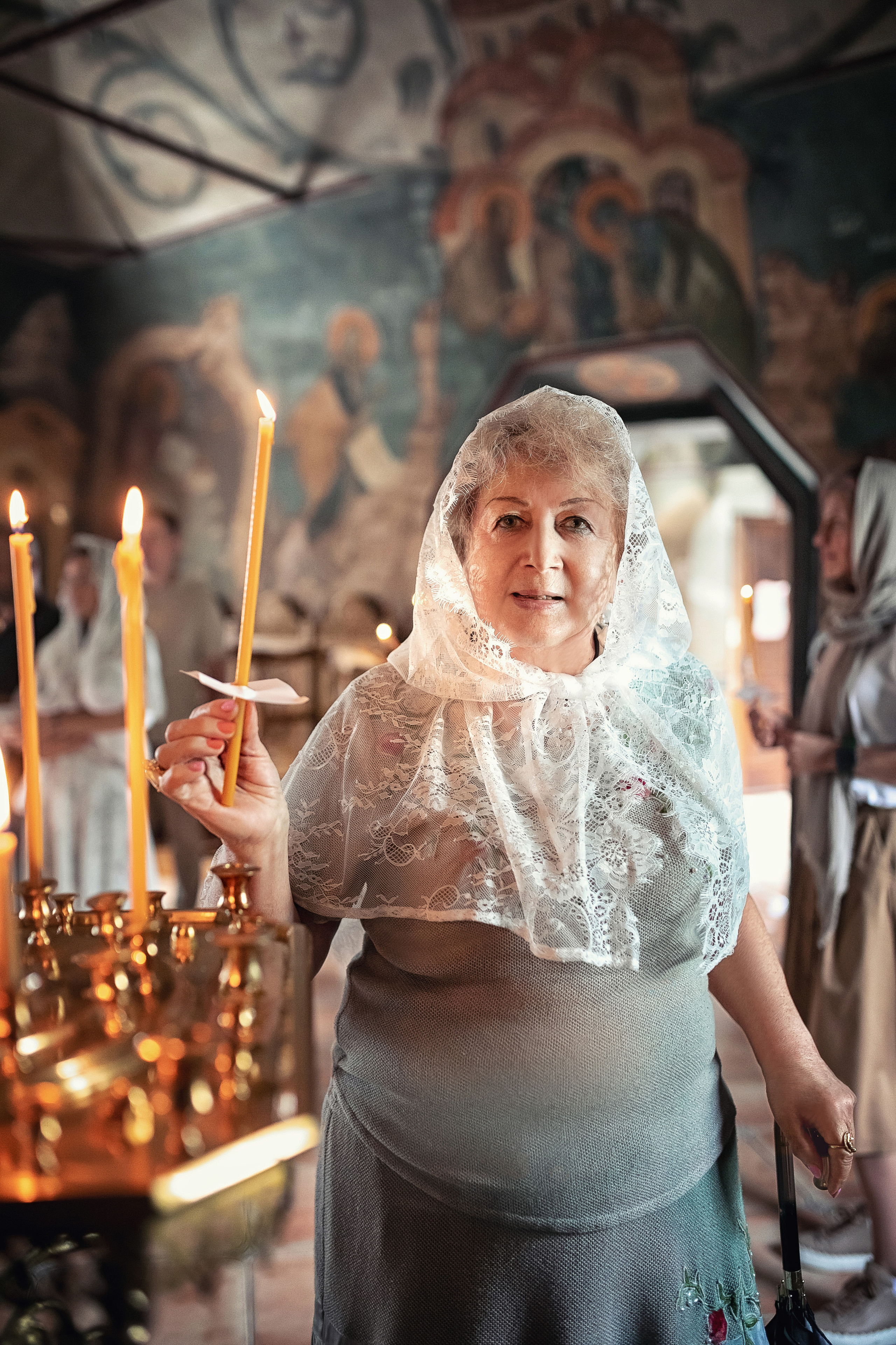 Крещение в храме Успения Пресвятой Богородицы в селе Успенское 08.08.2021. Фотограф крещения и венчания Антонова Надежда г. Москва