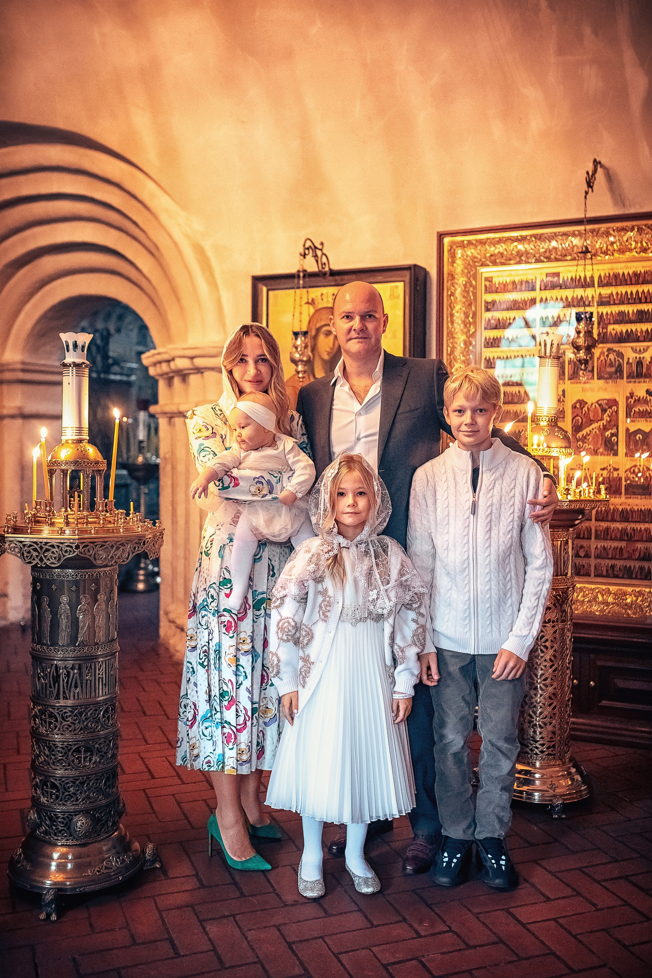 Крещение в храме Троицы Живоначальной в Троицком-Голенищеве 18.09.2022. Фотограф крещения и венчания Антонова Надежда г. Москва