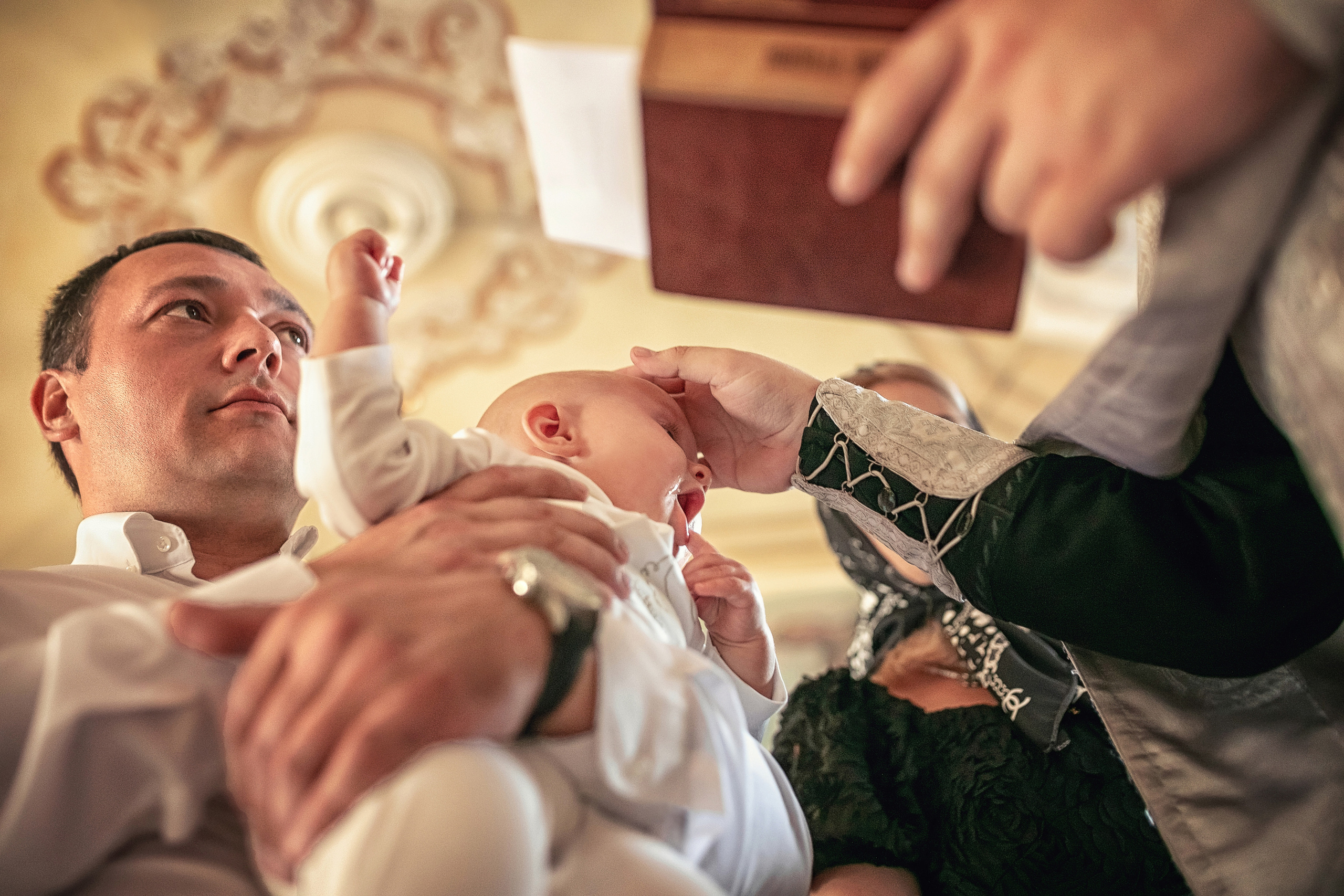 Крещение в храме Косьмы и Дамиана в Болшево 28.08.2021. Фотограф крещения и венчания Антонова Надежда г. Москва