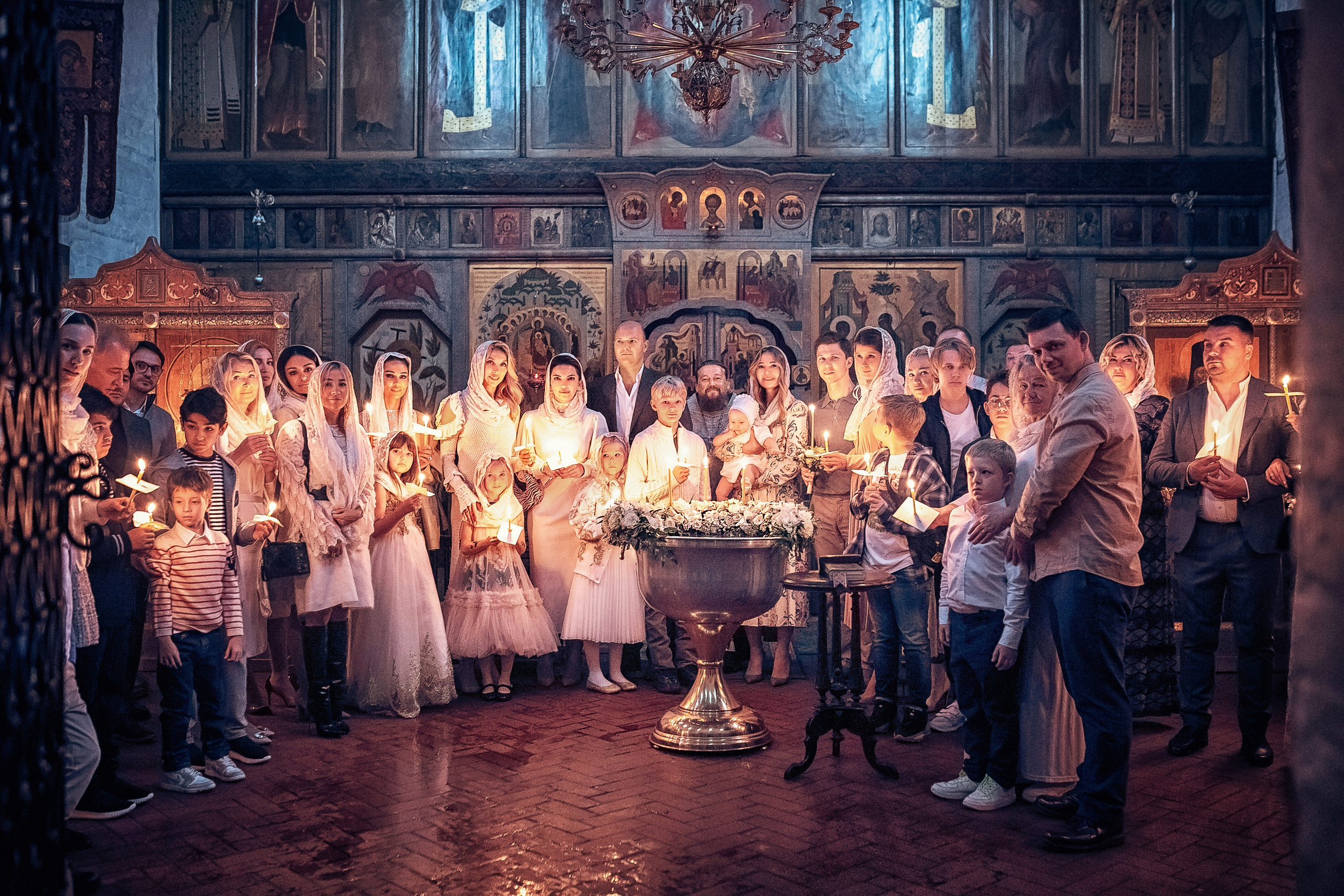 Крещение в храме Троицы Живоначальной в Троицком-Голенищеве 18.09.2022. Фотограф крещения и венчания Антонова Надежда г. Москва