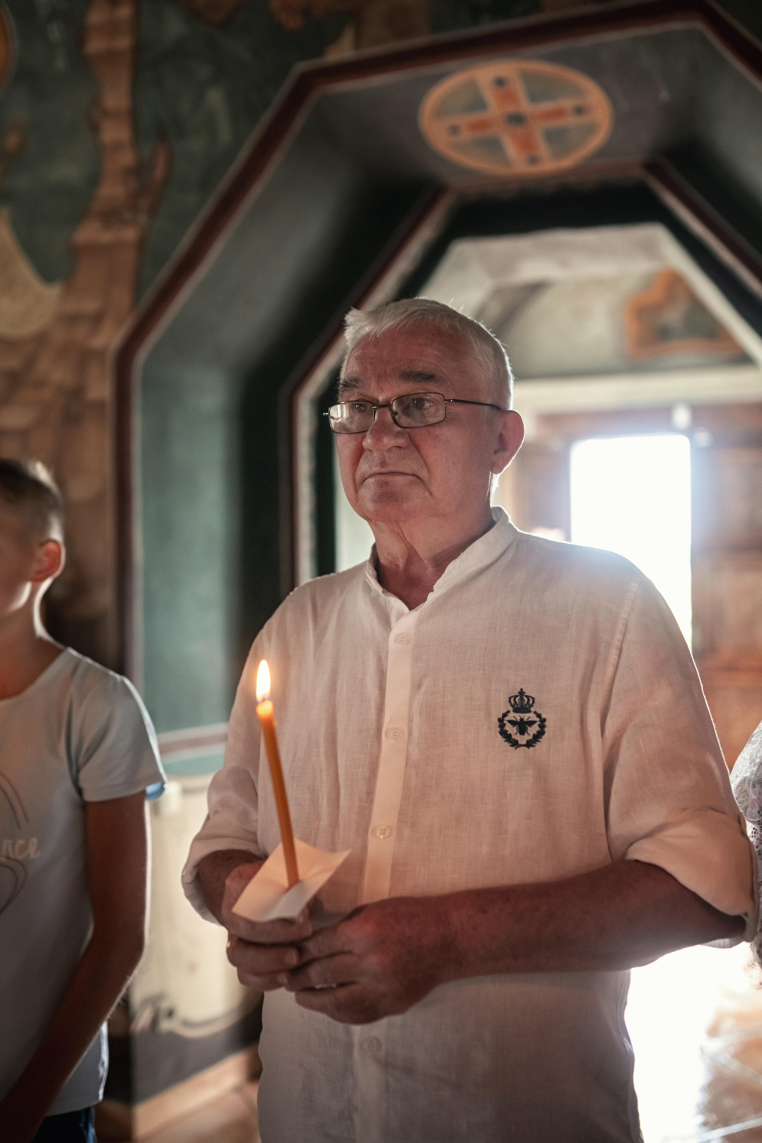 Крещение в храме Успения Пресвятой Богородицы в селе Успенское 08.08.2021. Фотограф крещения и венчания Антонова Надежда г. Москва