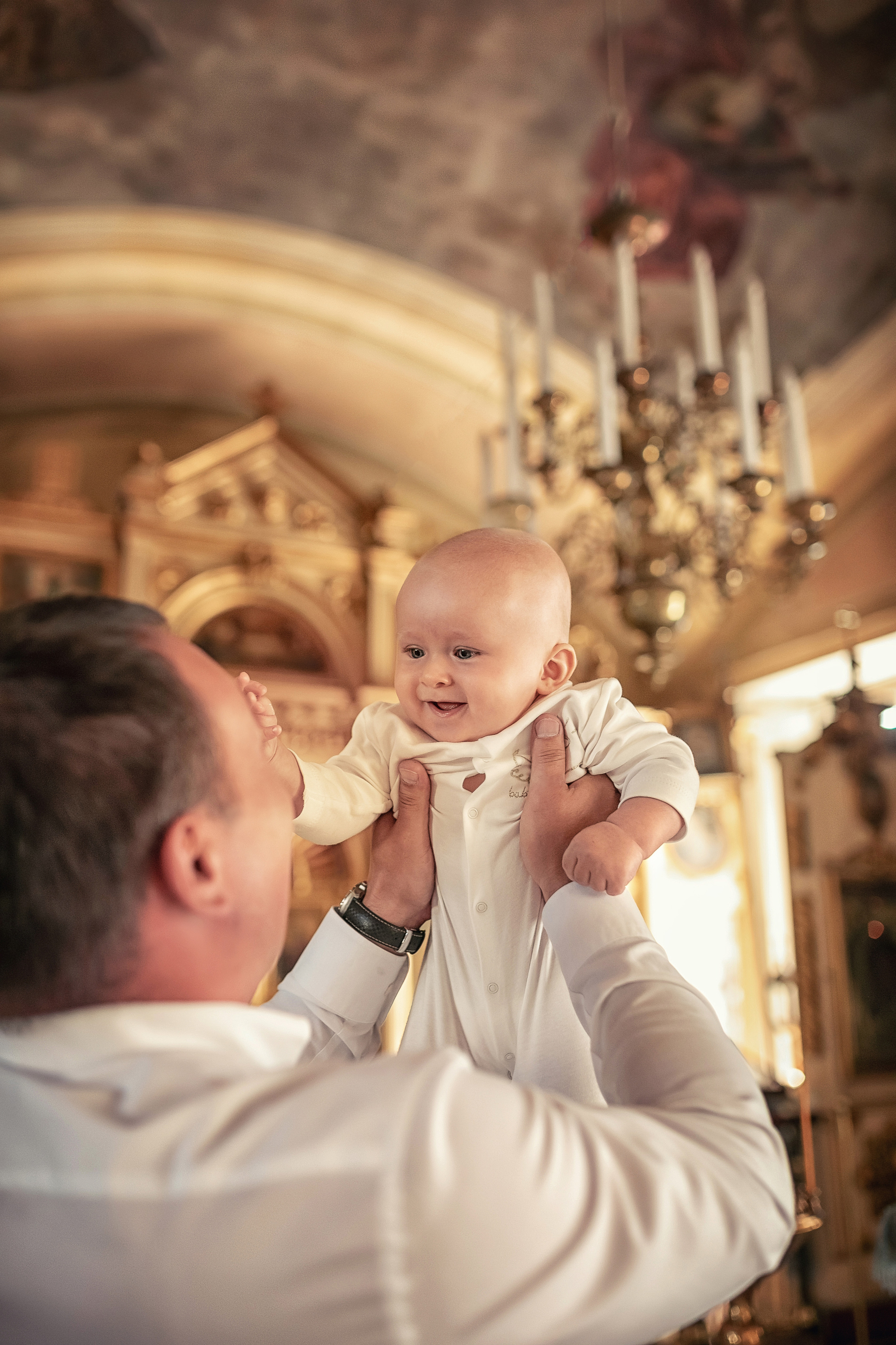 Крещение в храме Косьмы и Дамиана в Болшево 28.08.2021. Фотограф крещения и венчания Антонова Надежда г. Москва