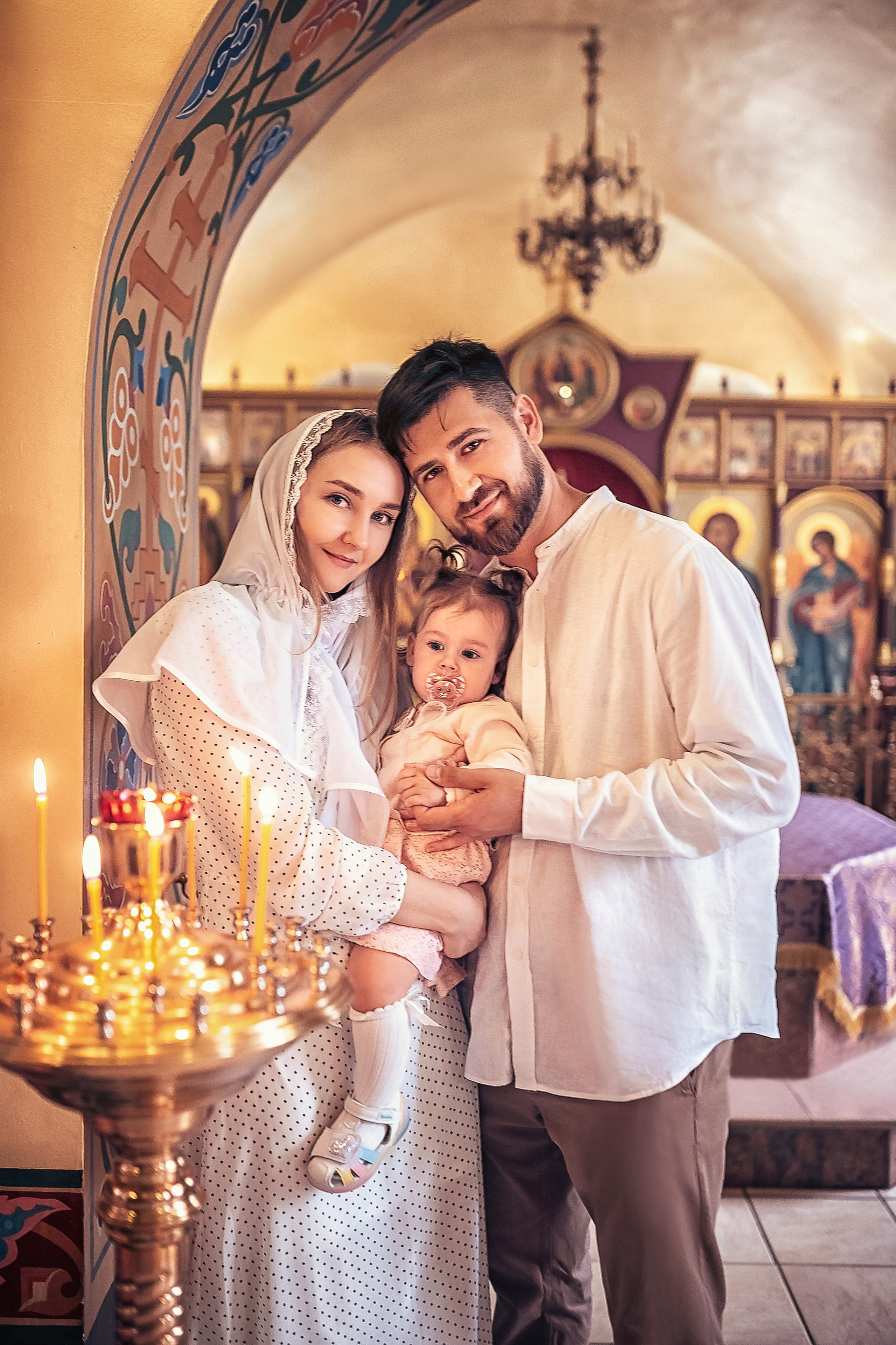 Крещение в храме Григория Неокесарийского на Большой Полянке 18.06.2022. Фотограф крещения и венчания Антонова Надежда г. Москва