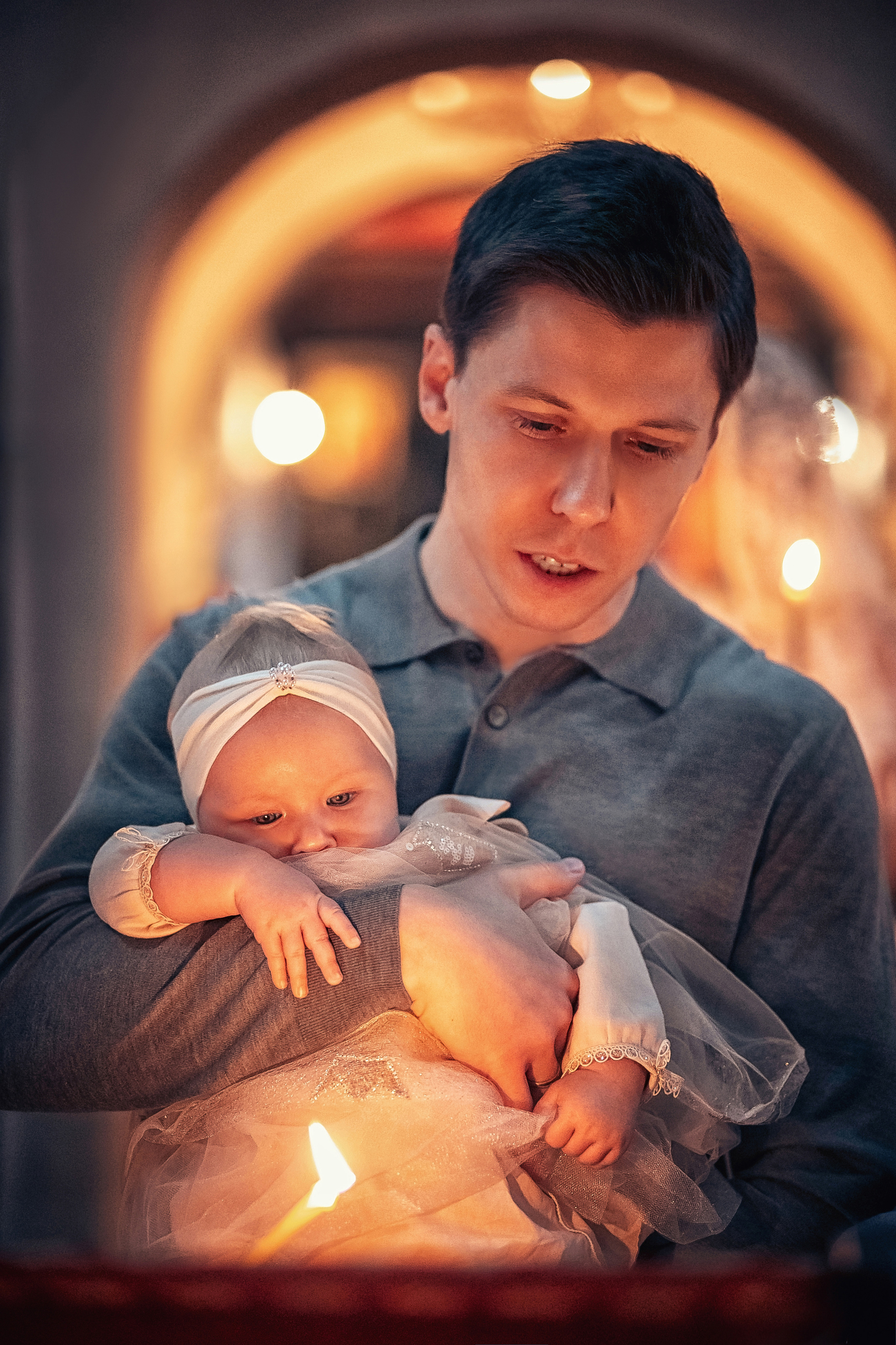 Крещение в храме Троицы Живоначальной в Троицком-Голенищеве 18.09.2022. Фотограф крещения и венчания Антонова Надежда г. Москва