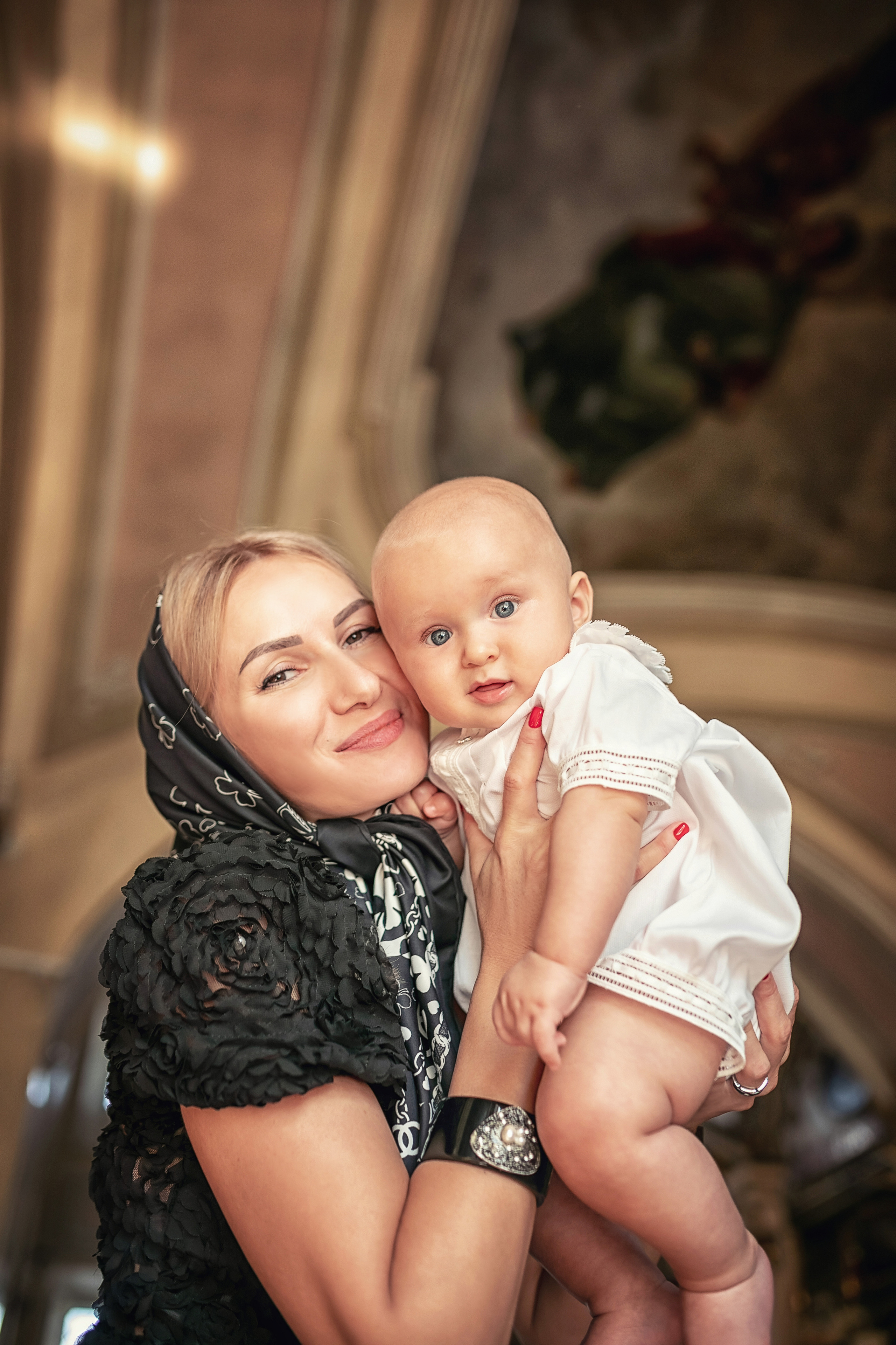 Крещение в храме Косьмы и Дамиана в Болшево 28.08.2021. Фотограф крещения и венчания Антонова Надежда г. Москва