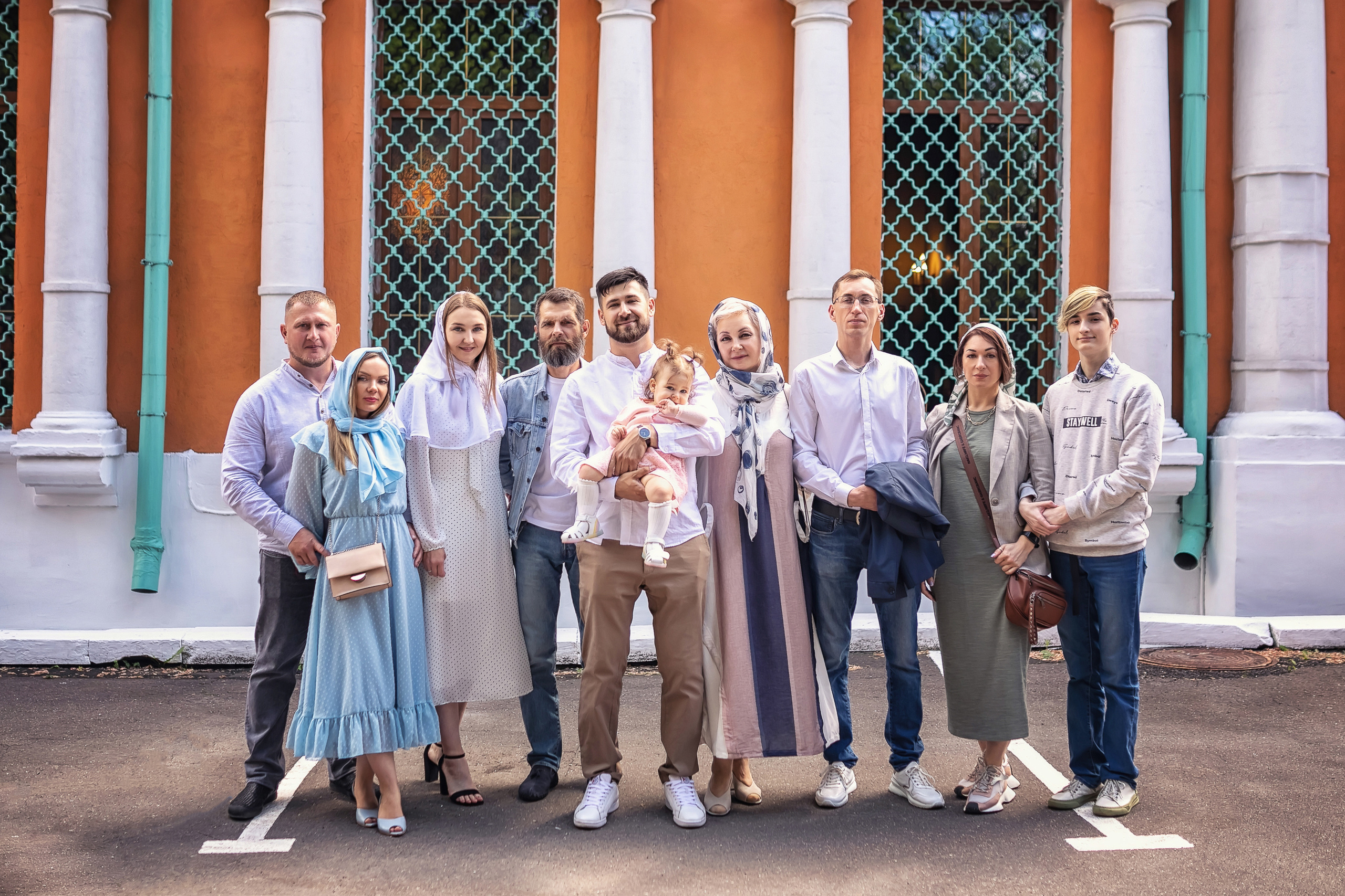 Крещение в храме Григория Неокесарийского на Большой Полянке 18.06.2022. Фотограф крещения и венчания Антонова Надежда г. Москва