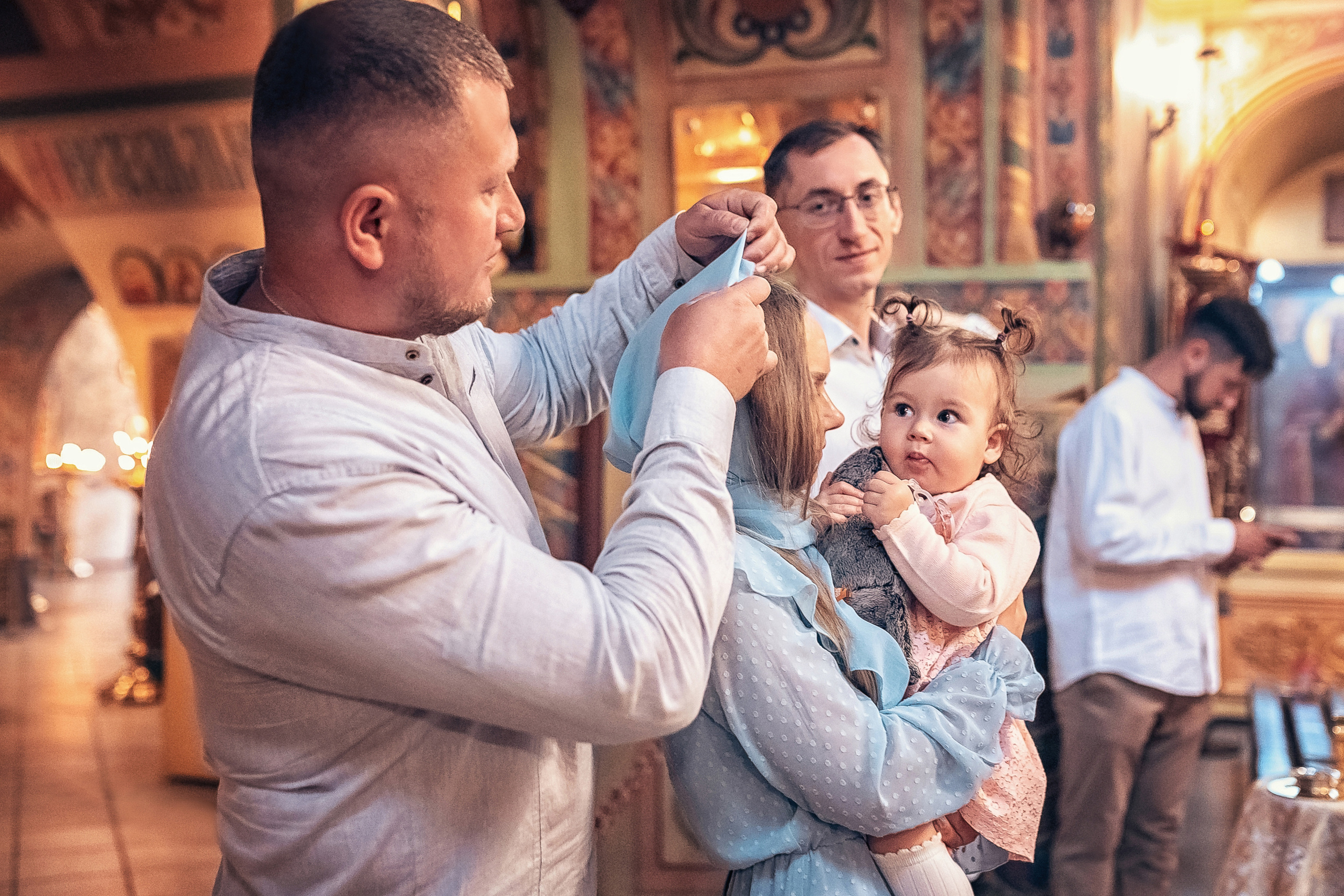 Крещение в храме Григория Неокесарийского на Большой Полянке 18.06.2022. Фотограф крещения и венчания Антонова Надежда г. Москва
