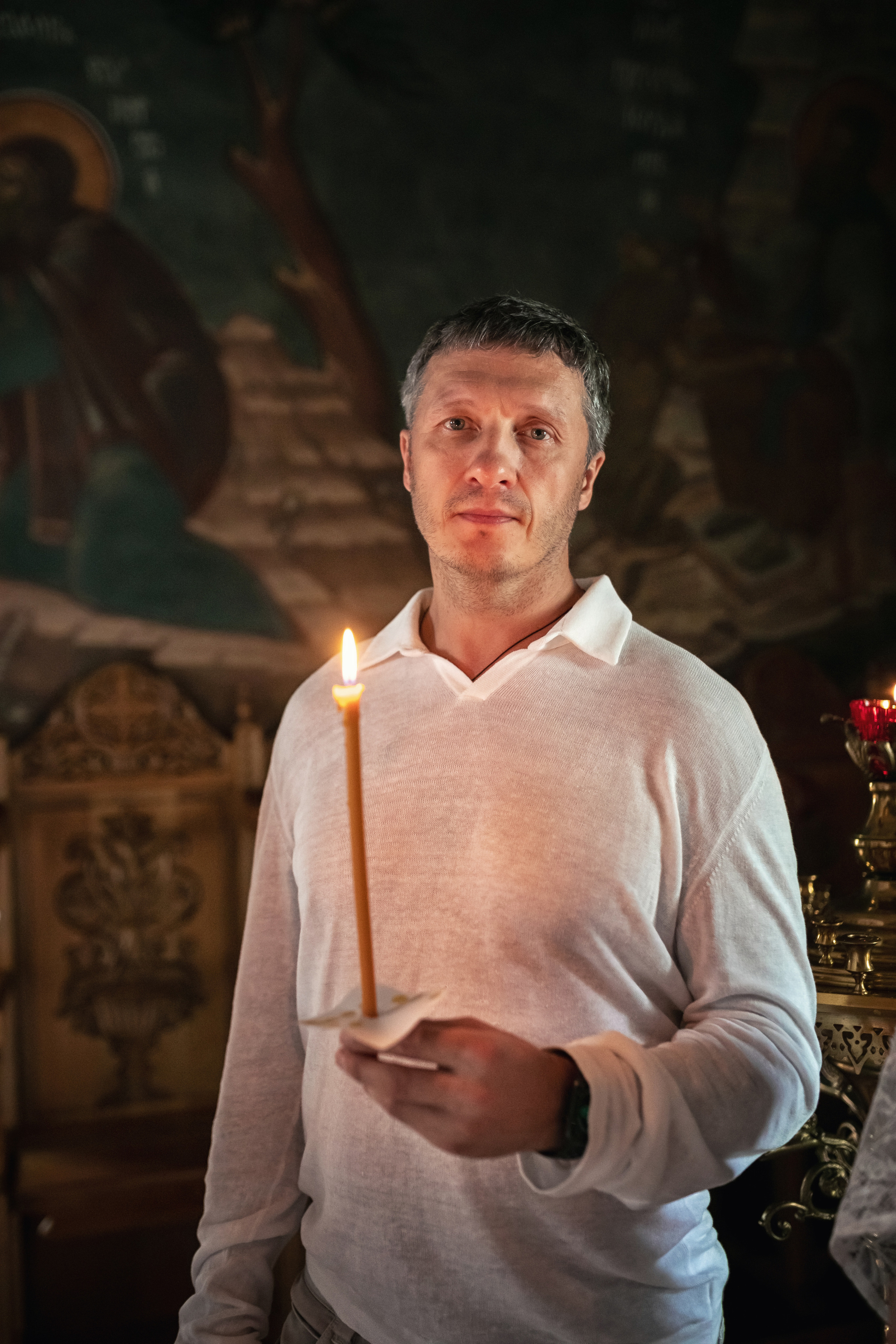 Крещение в храме Успения Пресвятой Богородицы в селе Успенское 08.08.2021. Фотограф крещения и венчания Антонова Надежда г. Москва