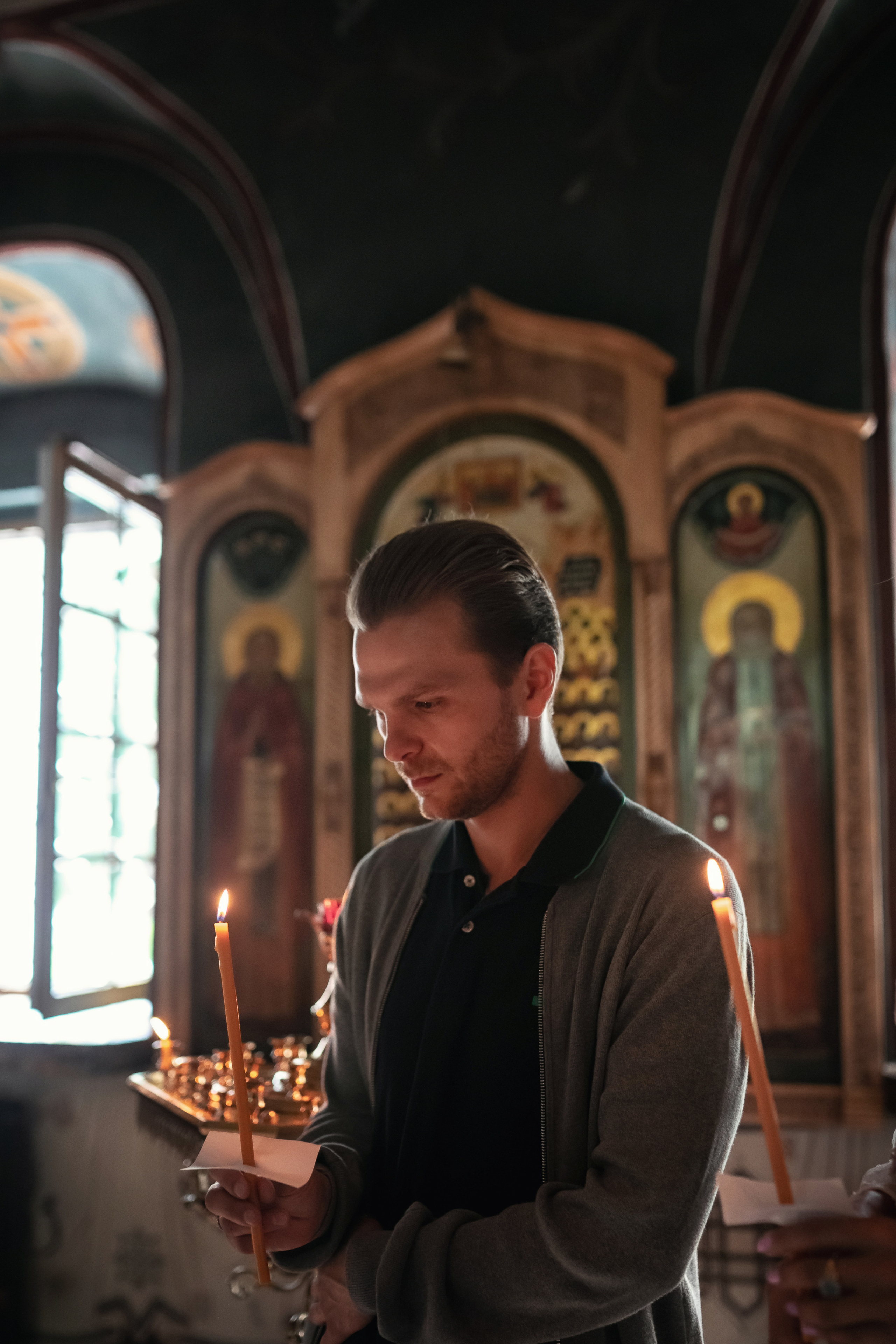 Крещение в храме Успения Пресвятой Богородицы в селе Успенское 08.08.2021. Фотограф крещения и венчания Антонова Надежда г. Москва
