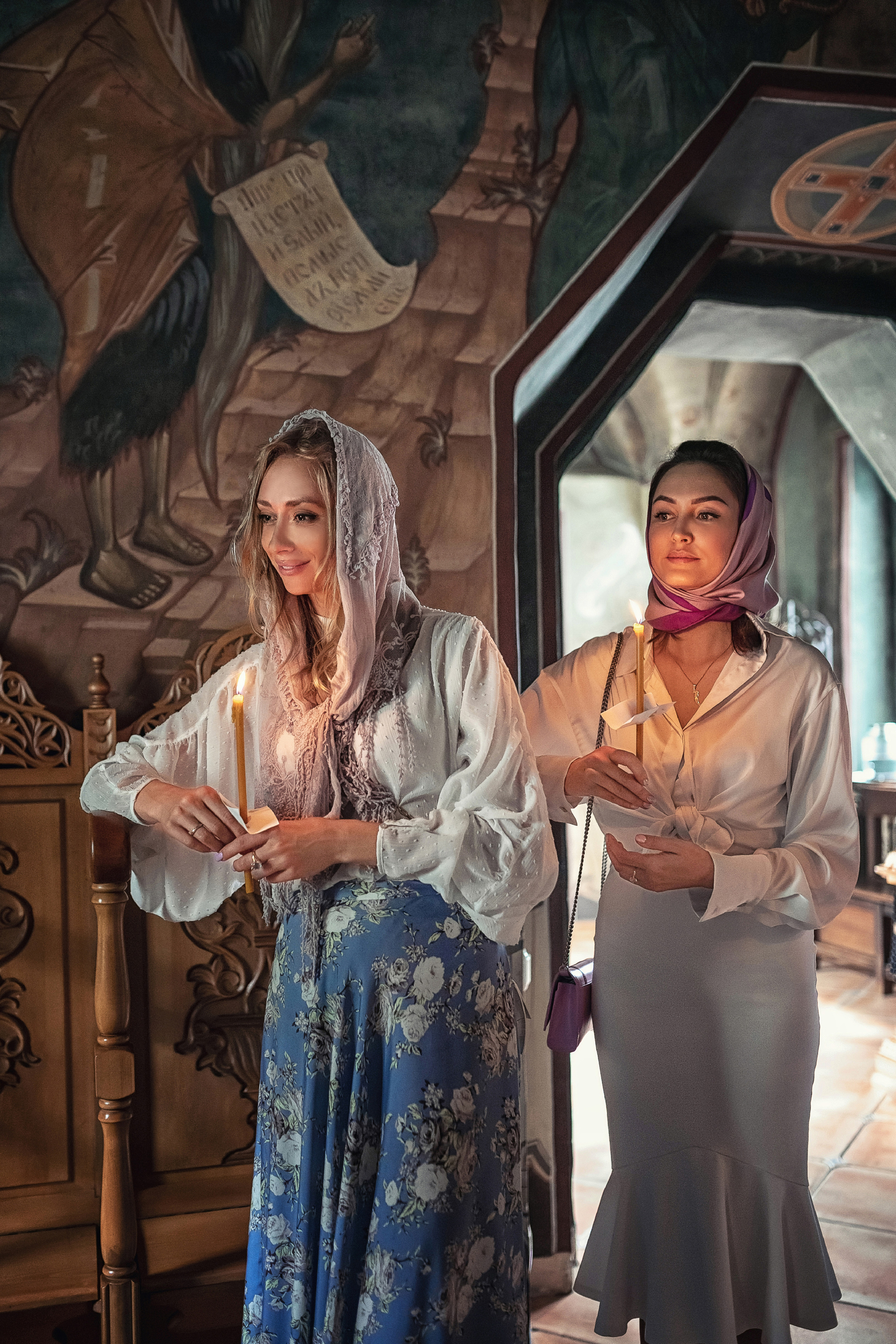 Крещение в храме Успения Пресвятой Богородицы в селе Успенское 08.08.2021. Фотограф крещения и венчания Антонова Надежда г. Москва