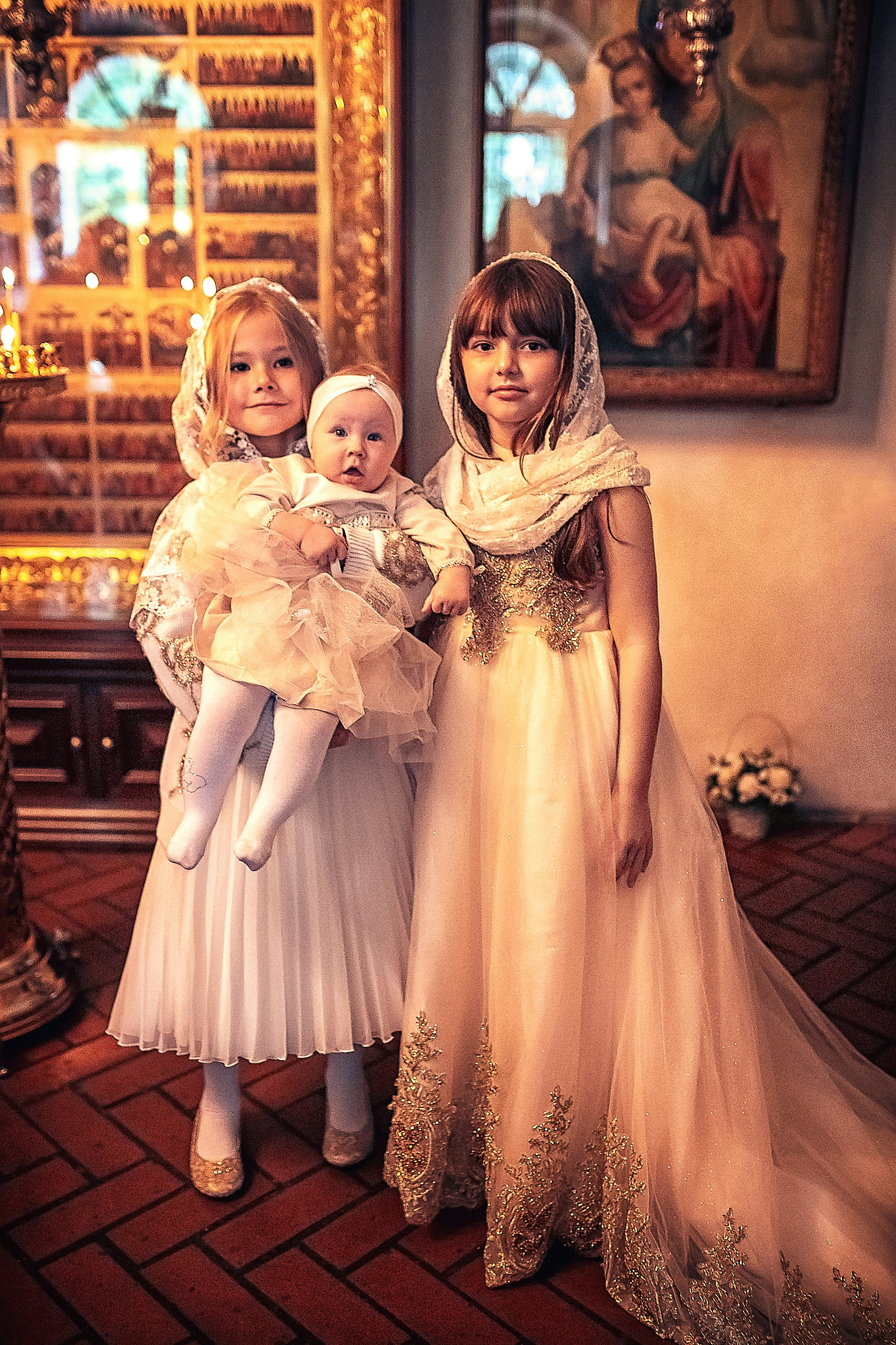 Крещение в храме Троицы Живоначальной в Троицком-Голенищеве 18.09.2022. Фотограф крещения и венчания Антонова Надежда г. Москва