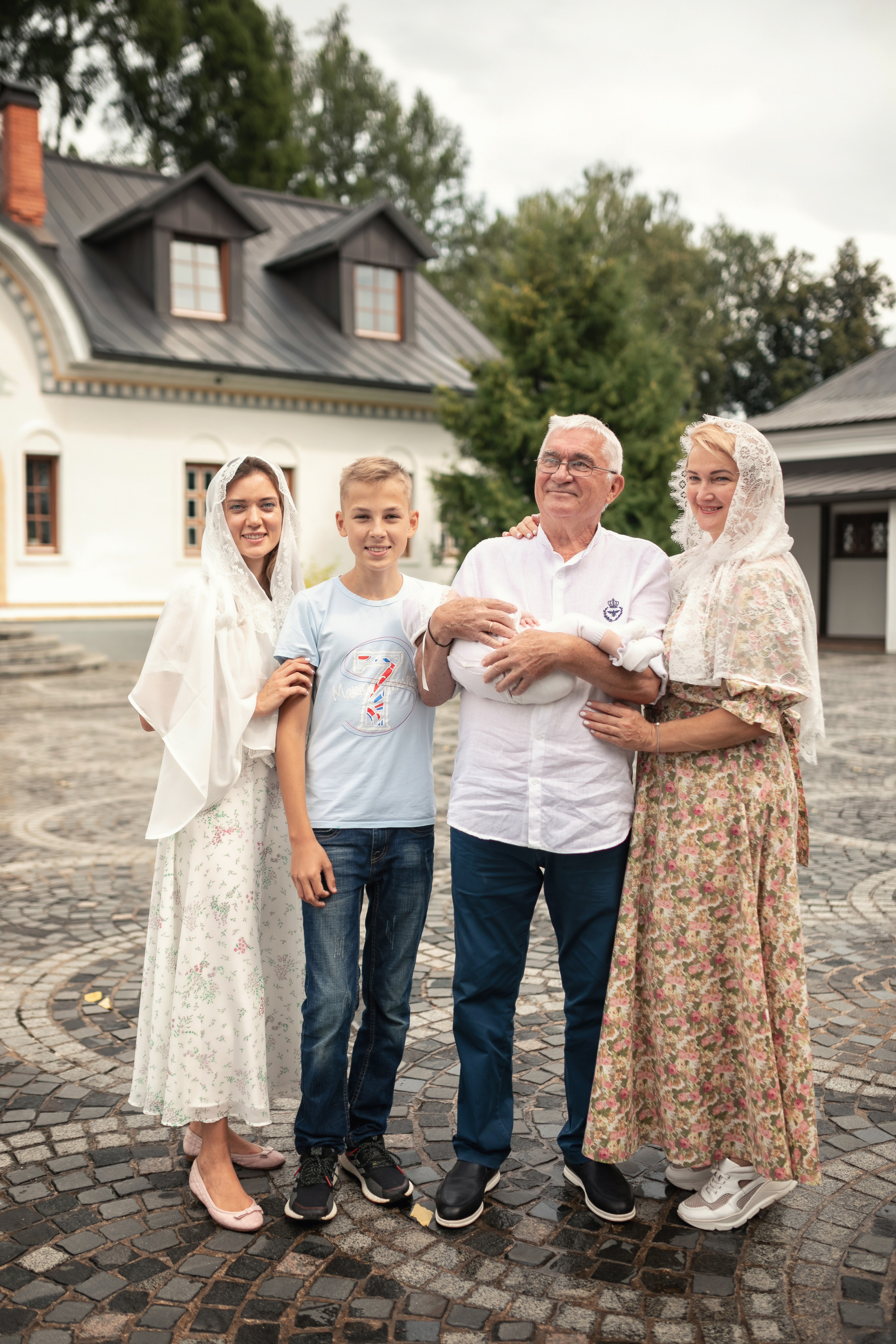 Крещение в храме Успения Пресвятой Богородицы в селе Успенское 08.08.2021. Фотограф крещения и венчания Антонова Надежда г. Москва