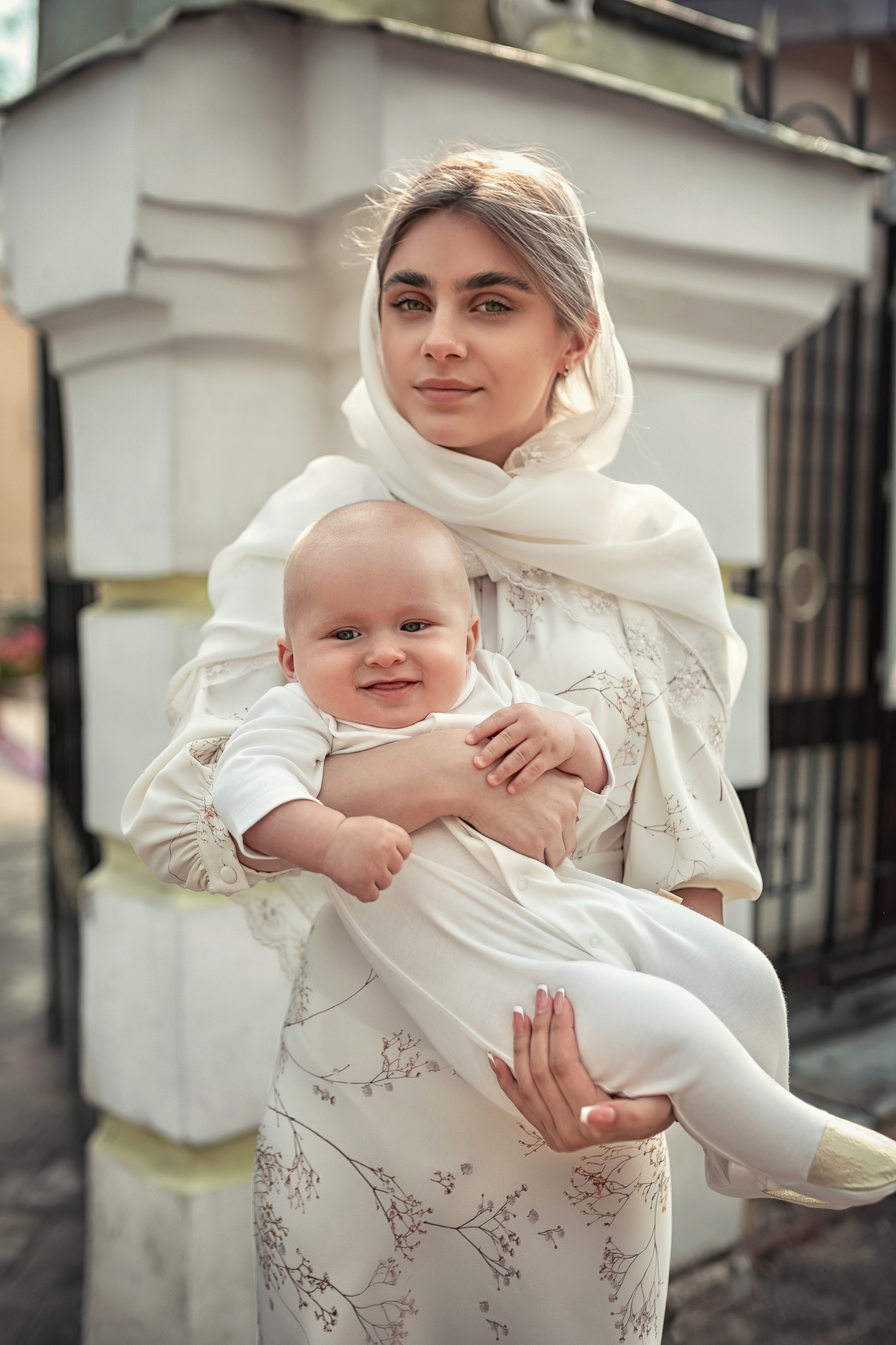 Крещение в храме Косьмы и Дамиана в Болшево 28.08.2021. Фотограф крещения и венчания Антонова Надежда г. Москва